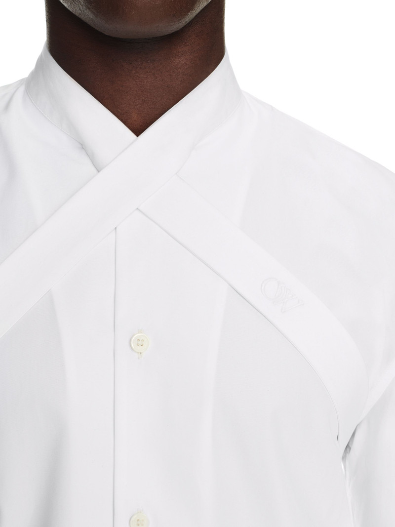 Off-White Ow Emb Heavycot Collar Shir outlook