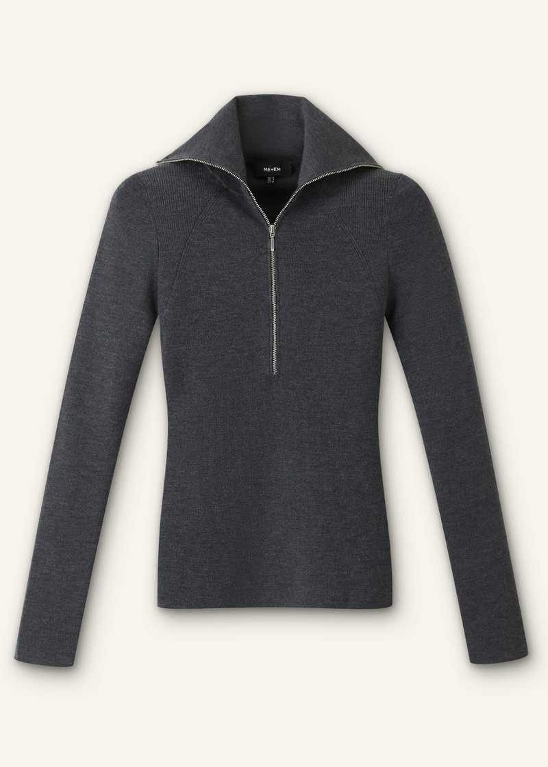 Half Zip Sweater 6