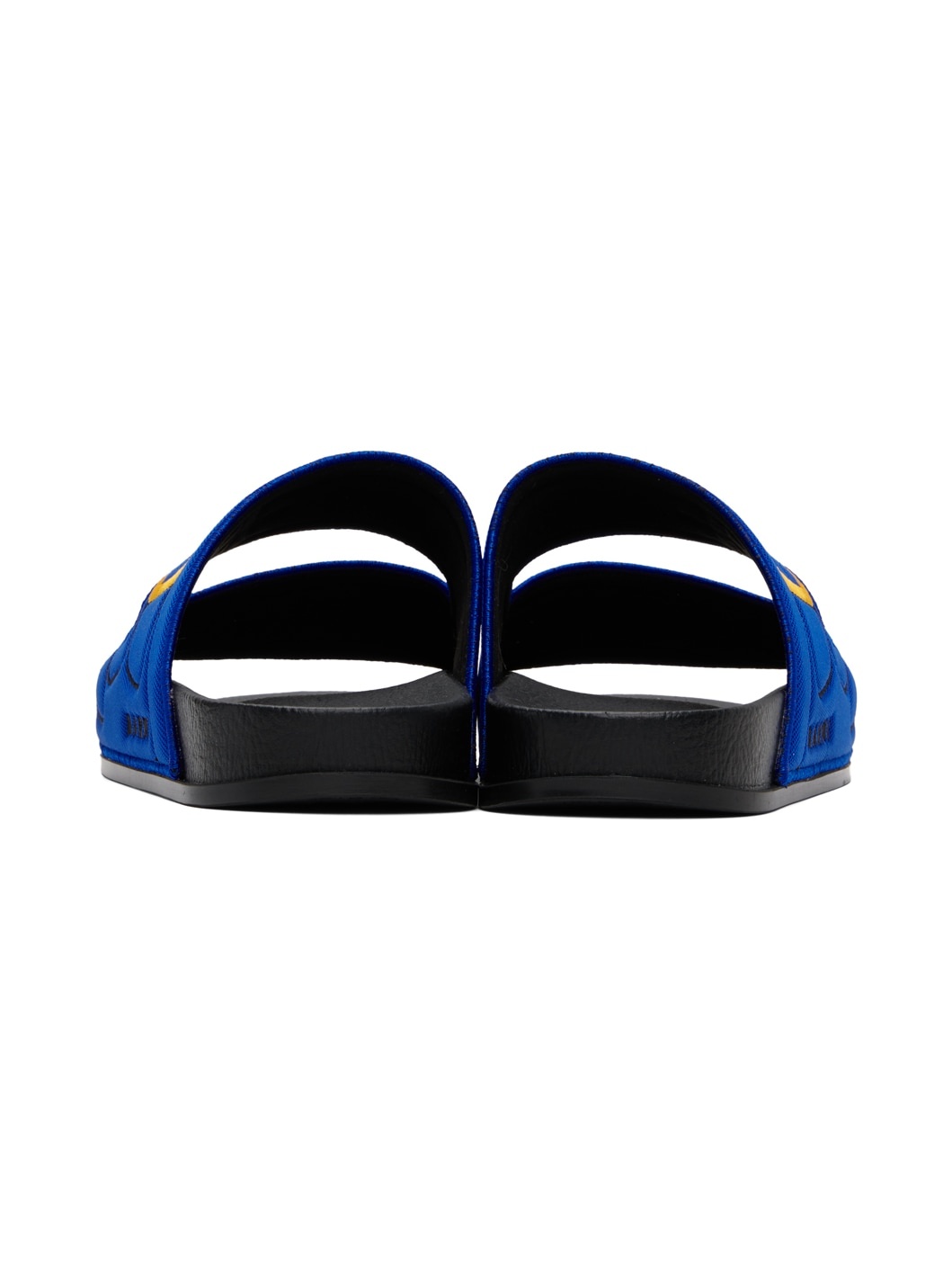 Blue Trompe L'œil Slides - 2