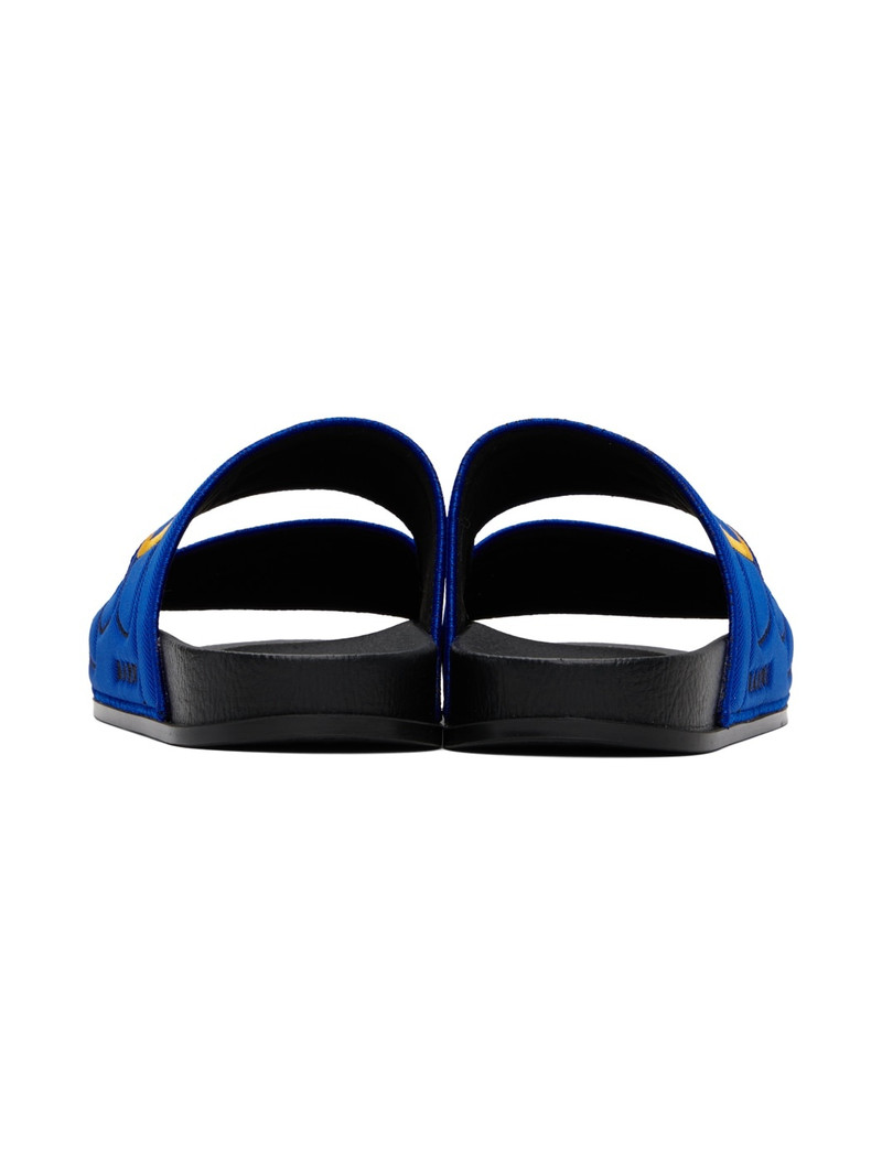 Blue Trompe L'œil Slides 2