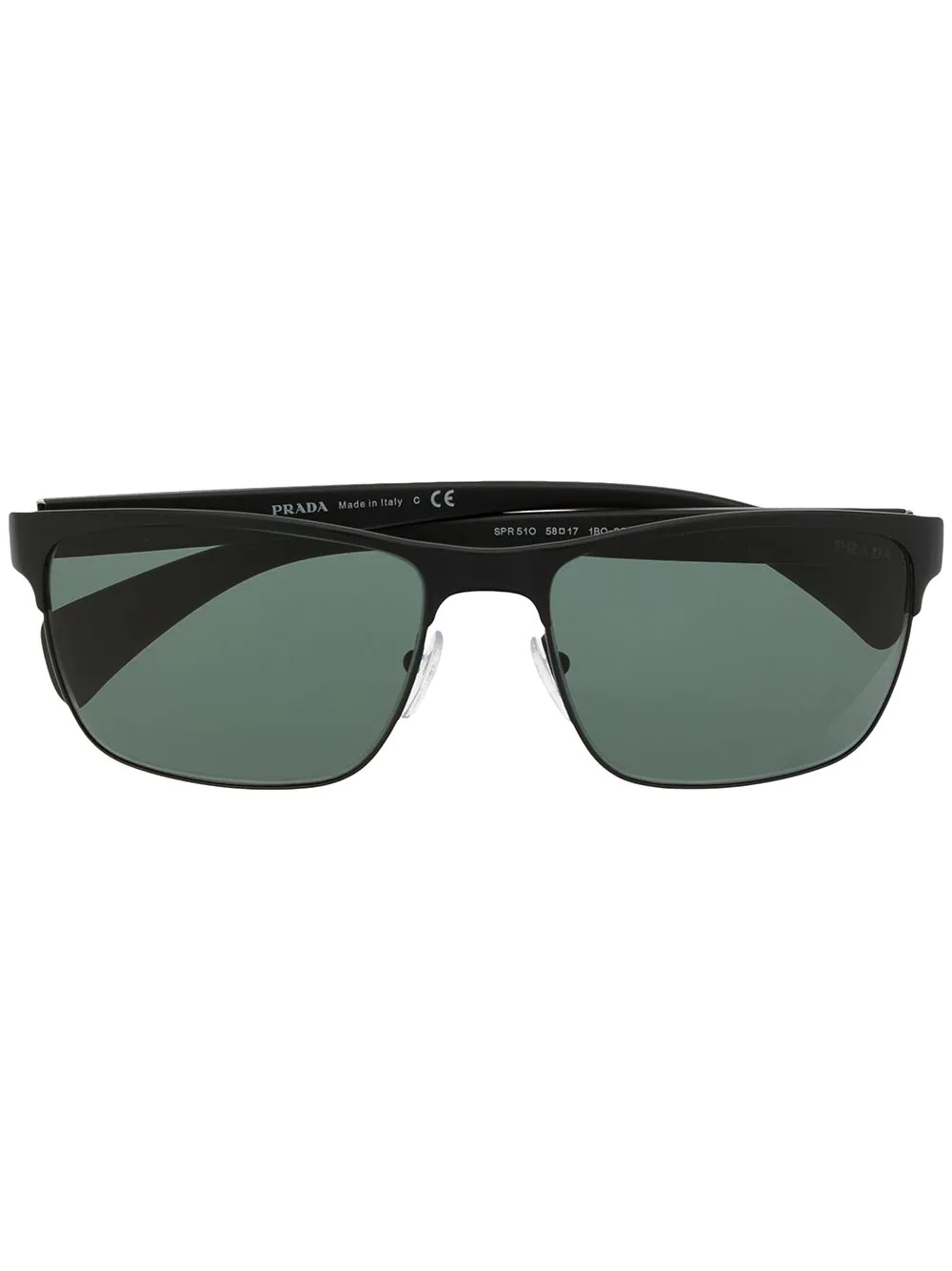 rectangular-frame sunglasses - 1