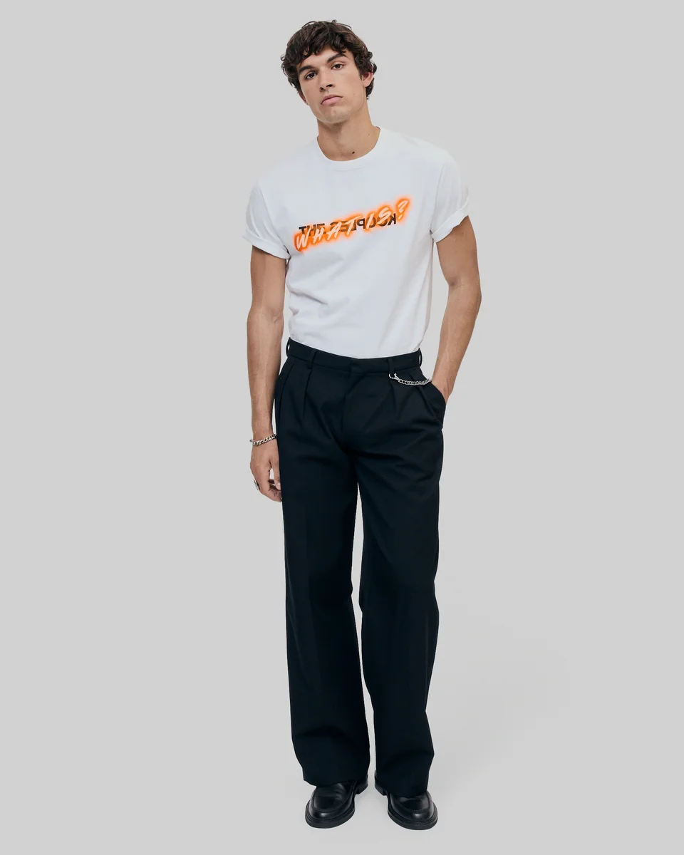 WHAT IS NEON WHITE T-SHIRT - 1