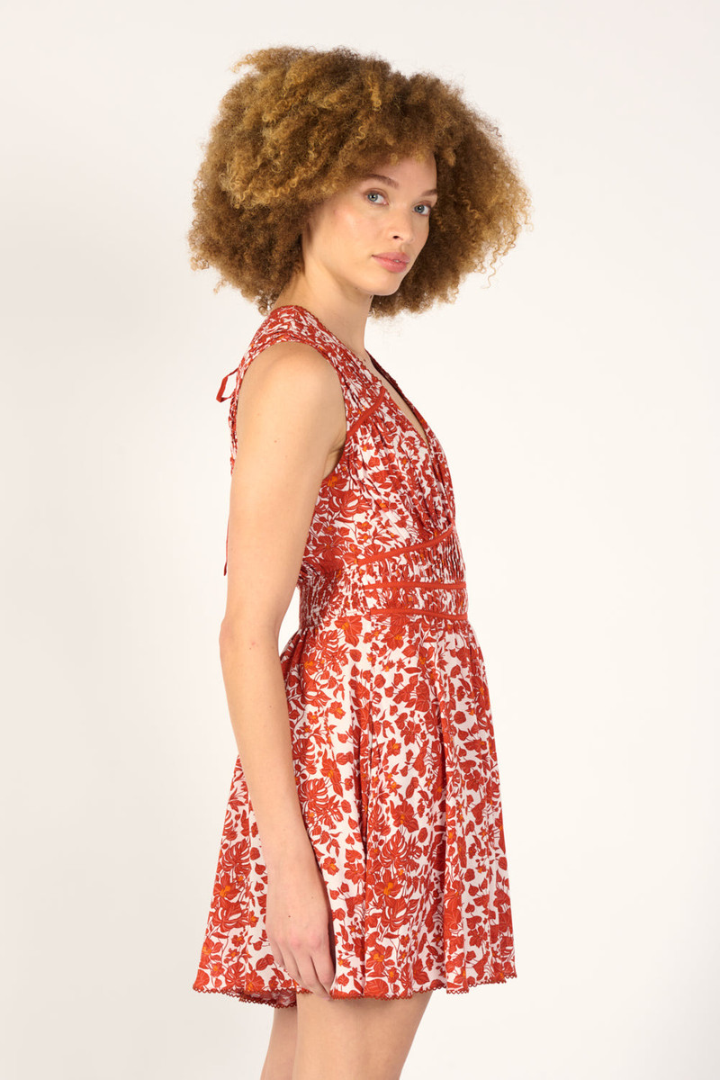 Mini Dress Ciao - Paprika Aquaflora 4
