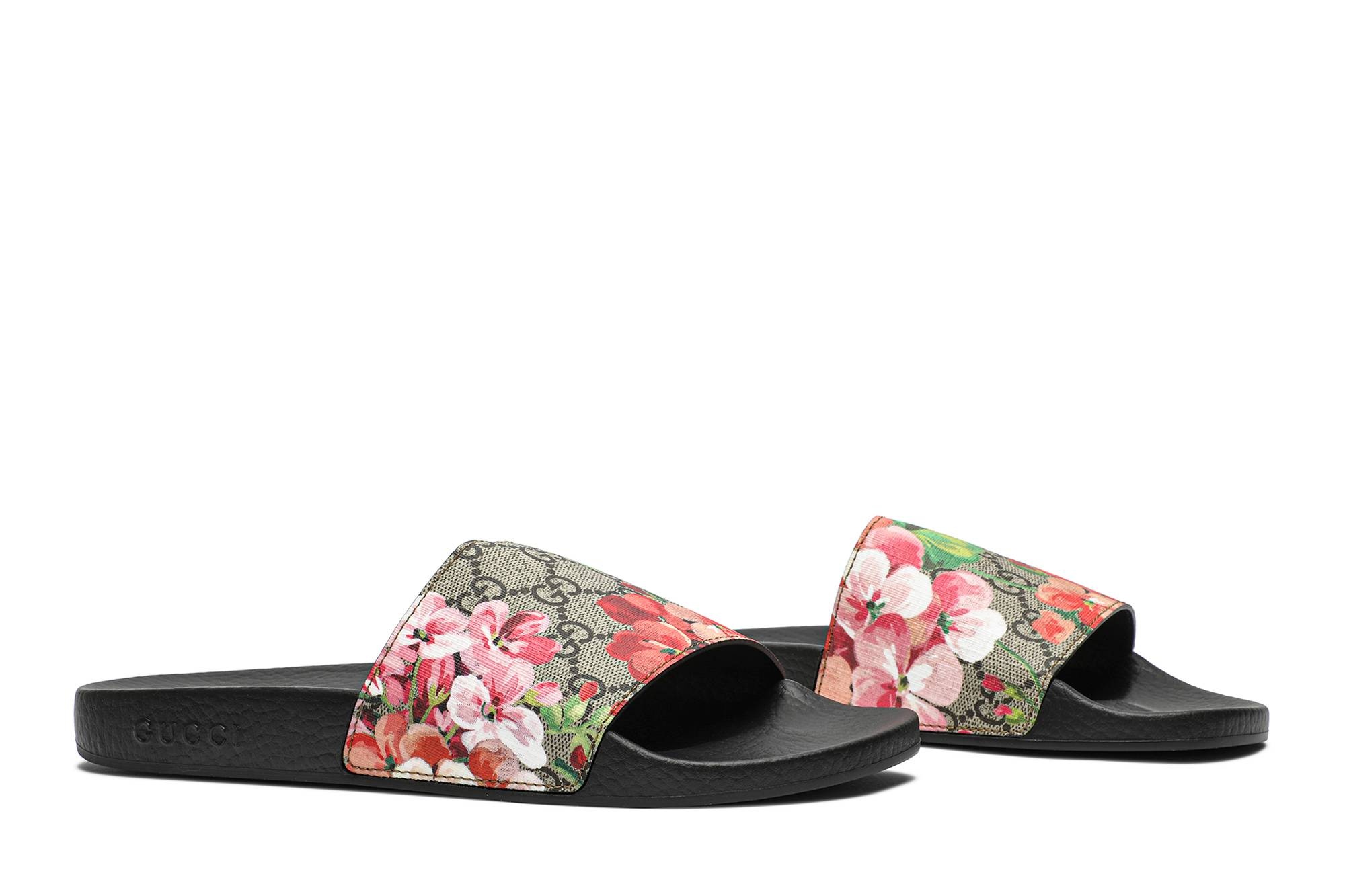 Gucci Wmns GG Supreme Slide 'Blooms' - 8