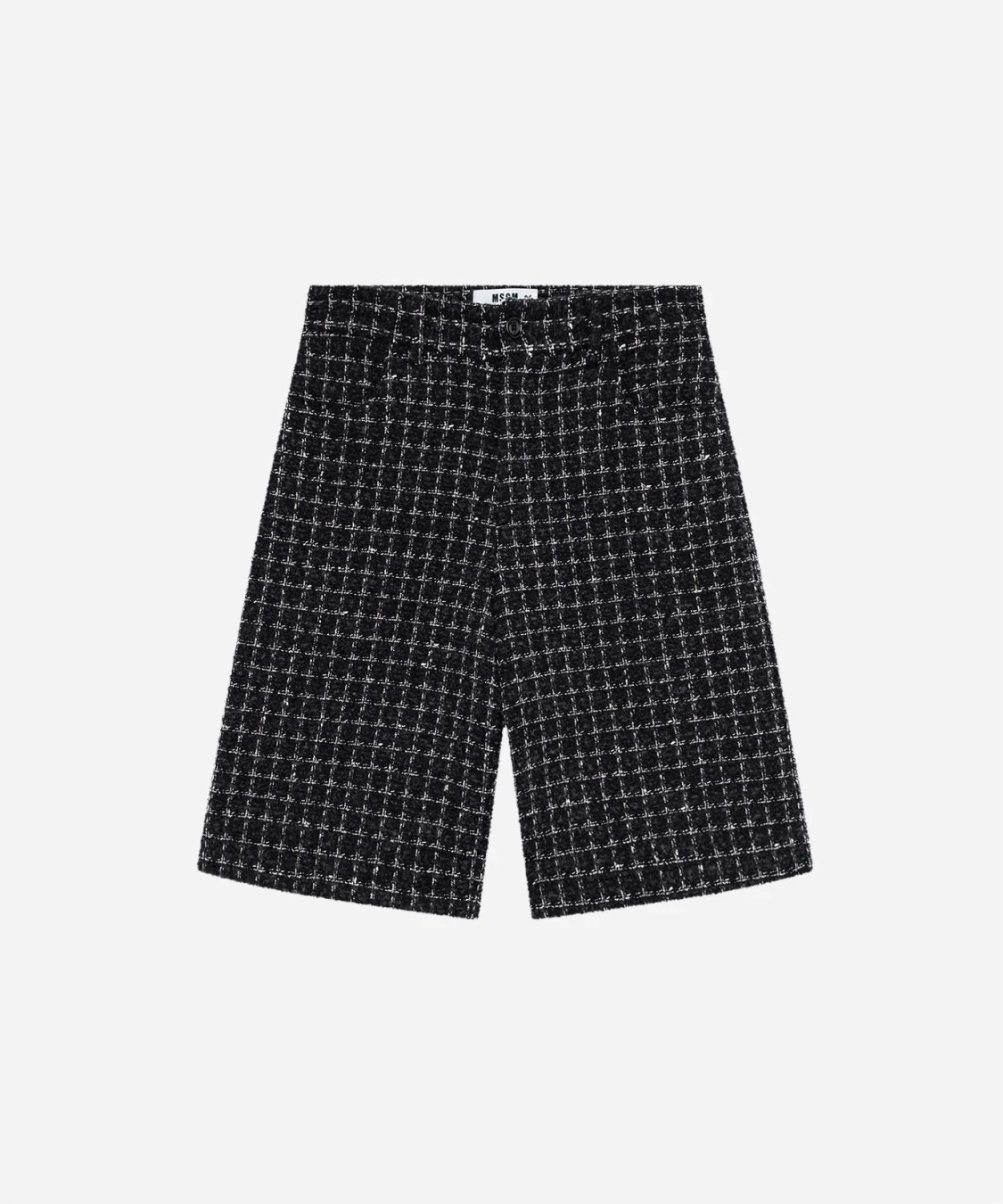 Bouclé tweed bermuda shorts - 1