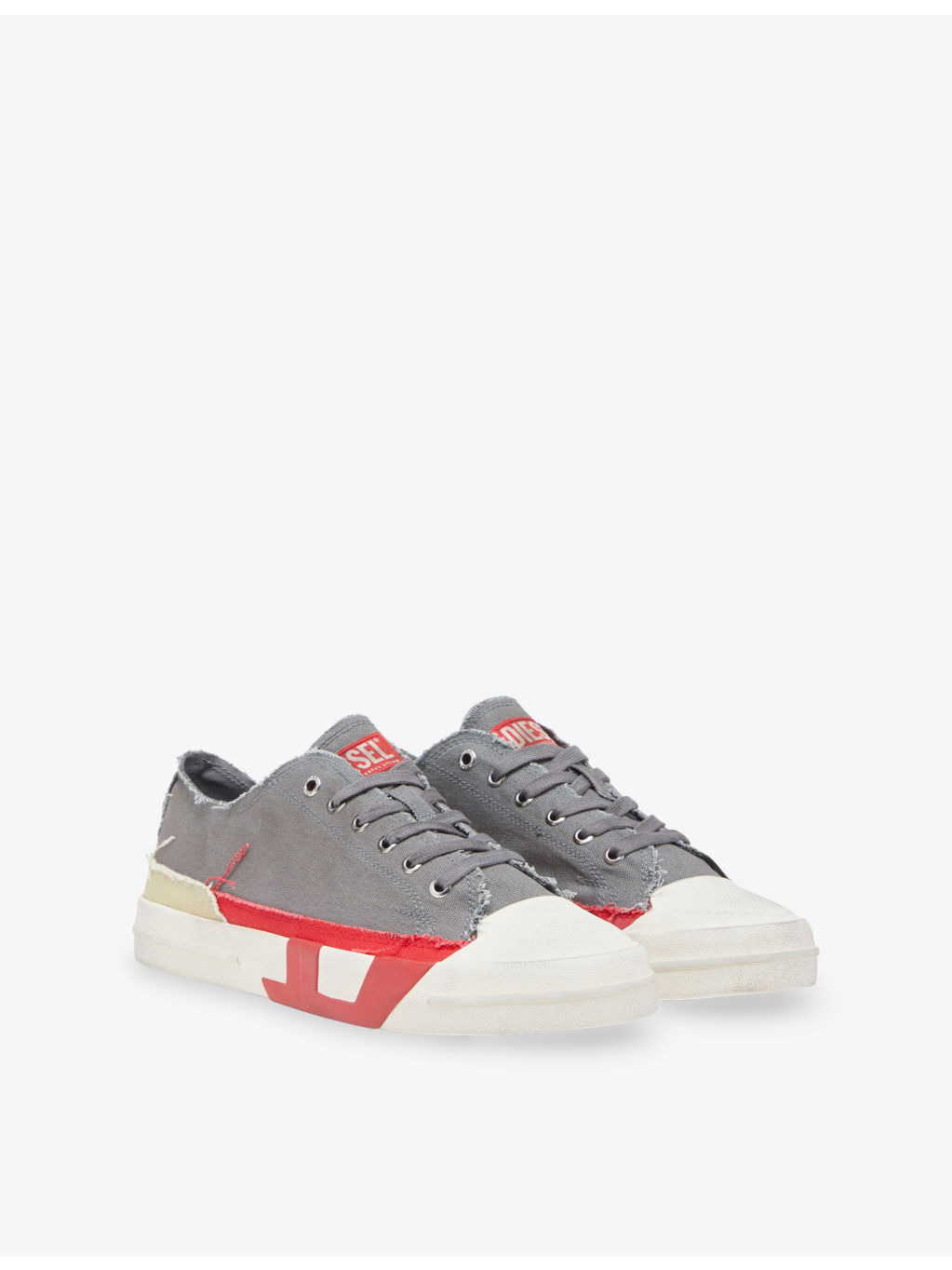S-D Verse Canvas Low-Top Trainers - 4