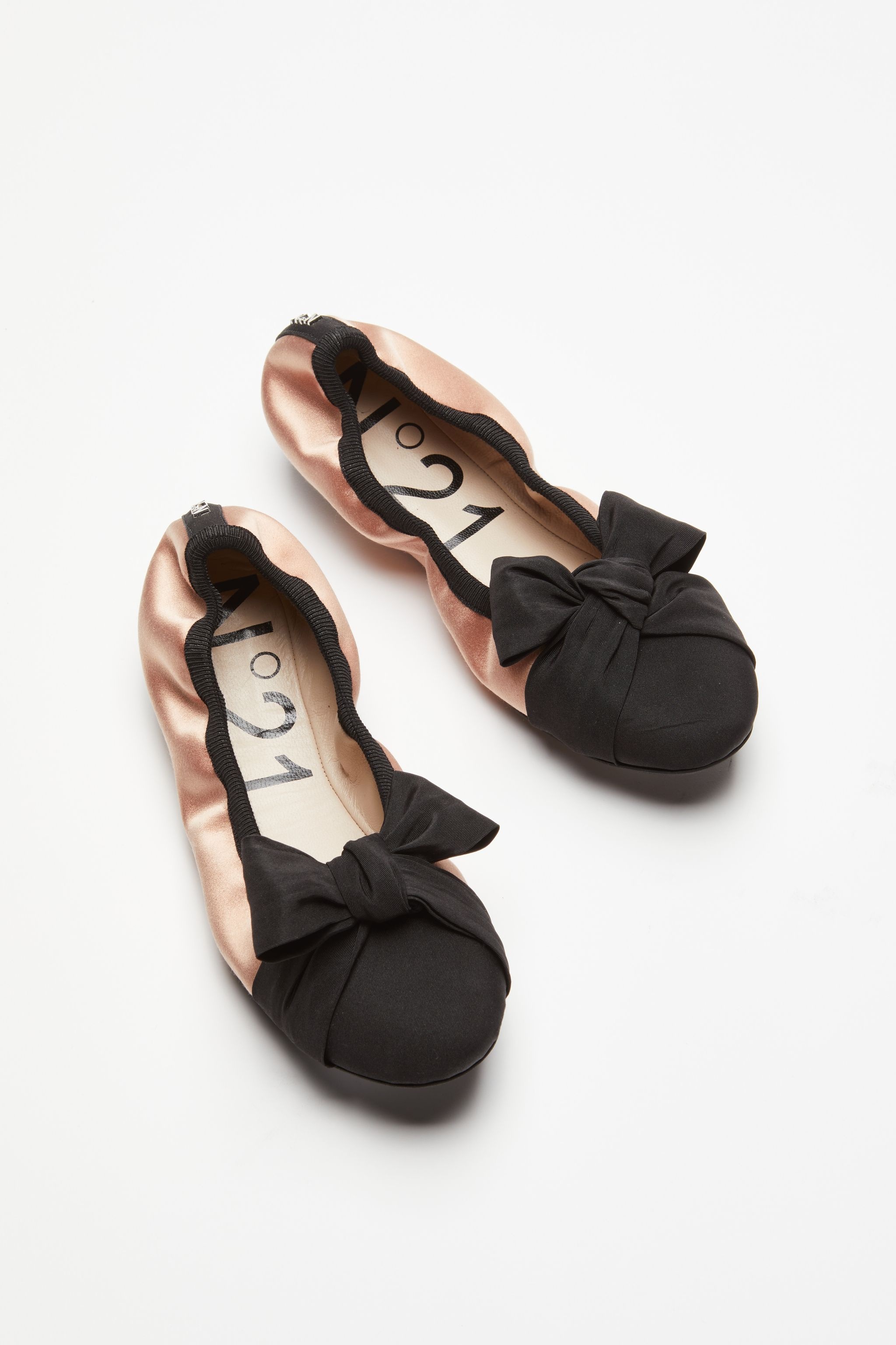 BOW-EMBELLISHED ELASTICATED FLATS - 4