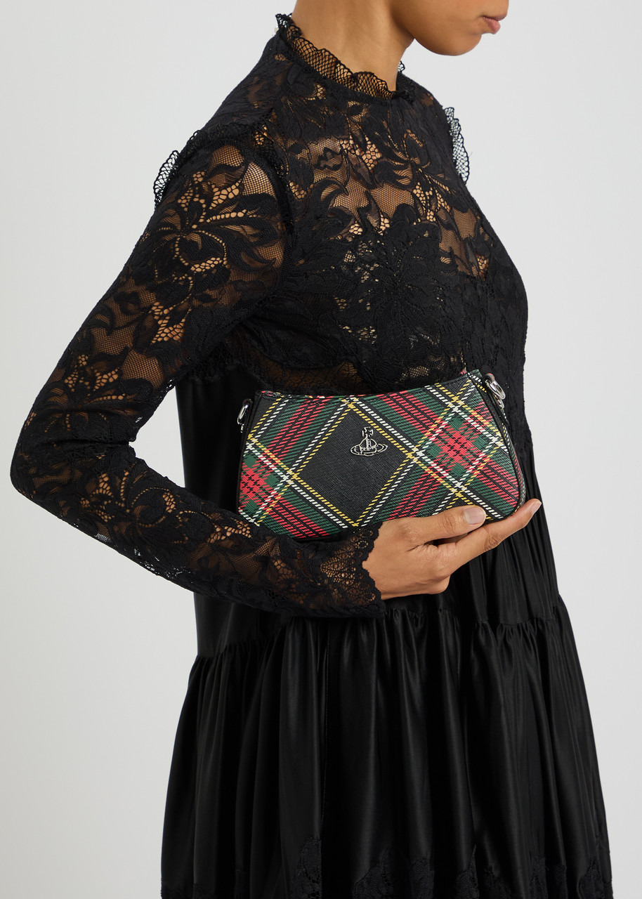 Vivienne Westwood Tasha Tartan Faux Leather Shoulder bag - 5