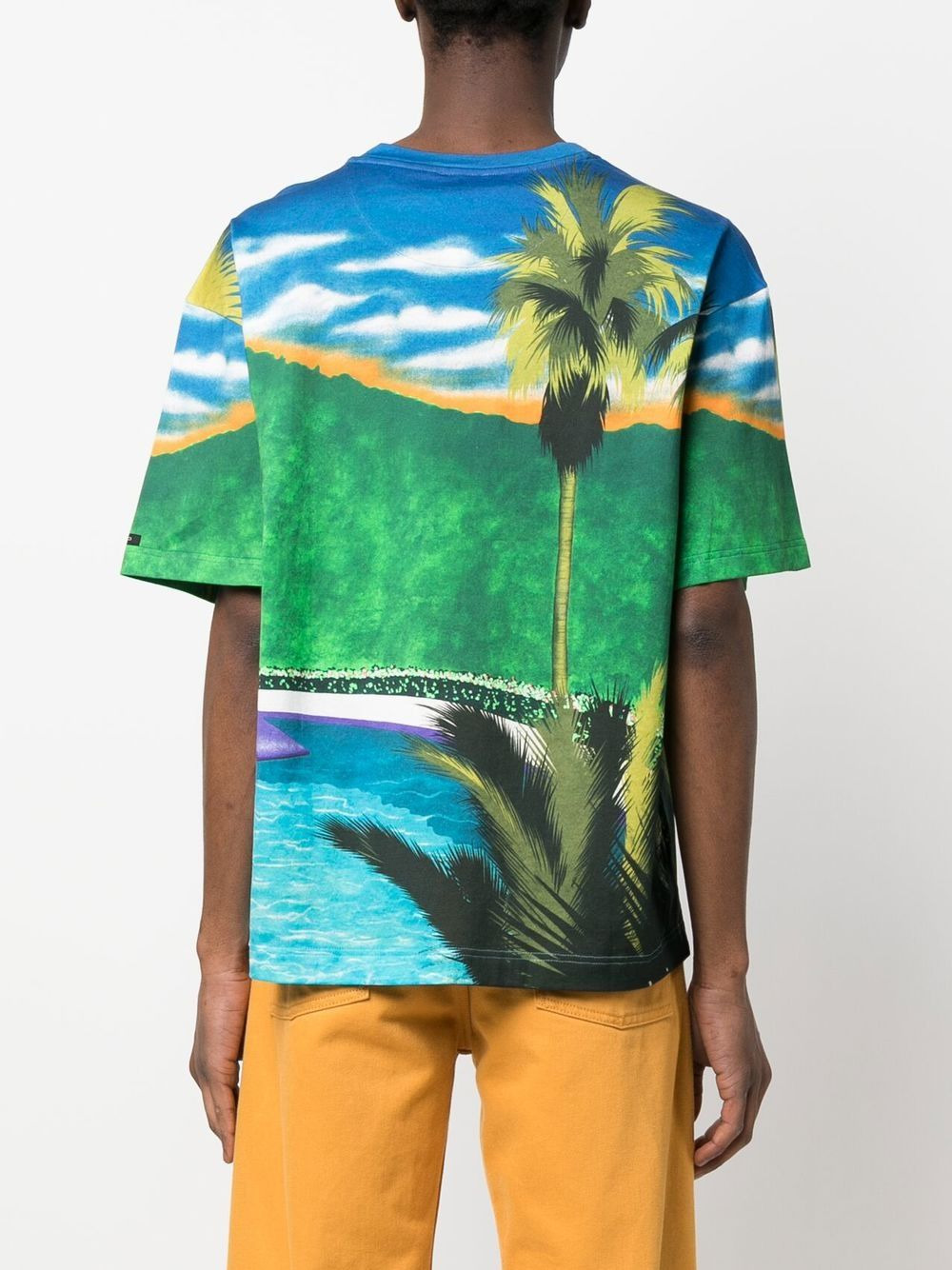 graphic-print short-sleeved T-shirt - 4
