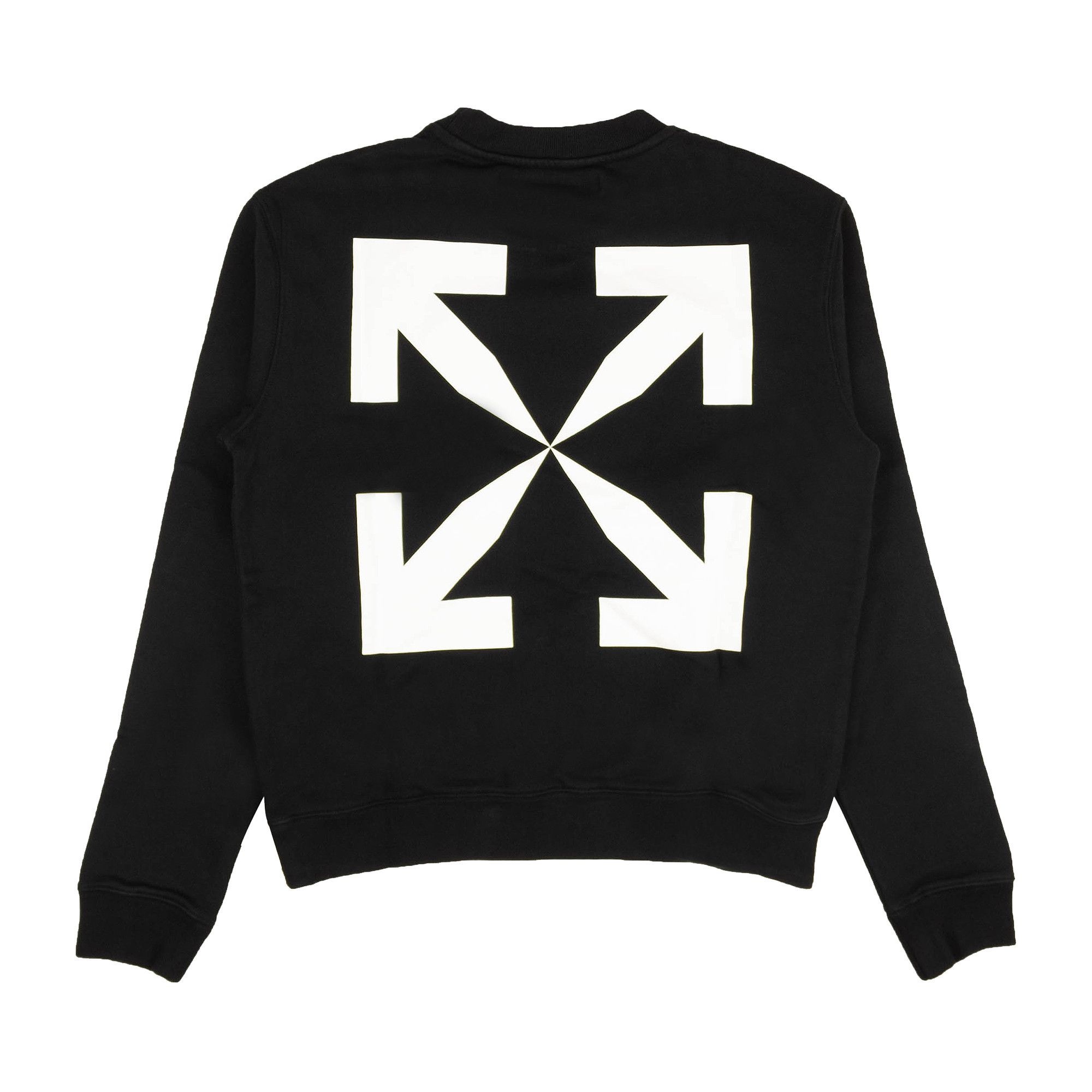 Off-White Pascal Print Slim Crewneck 'Black/White' - 2
