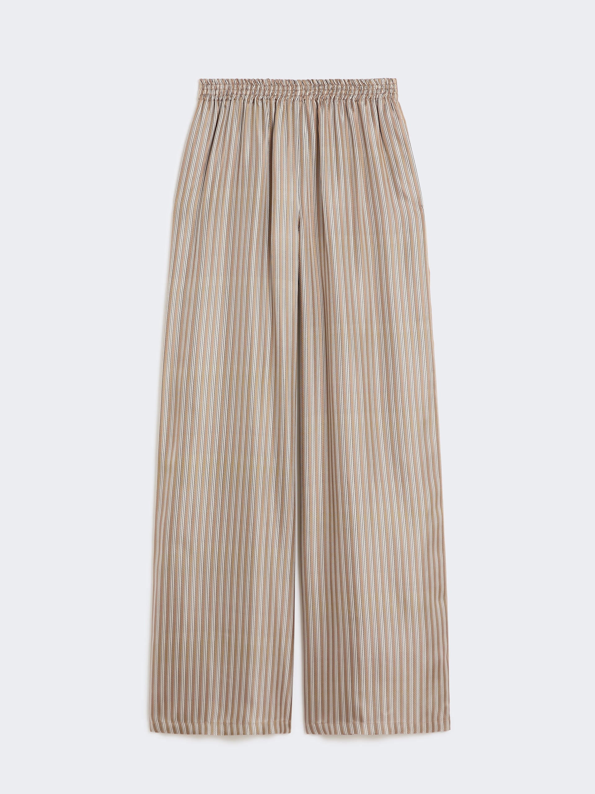 LADINO Wide-fit printed silk trousers - 1