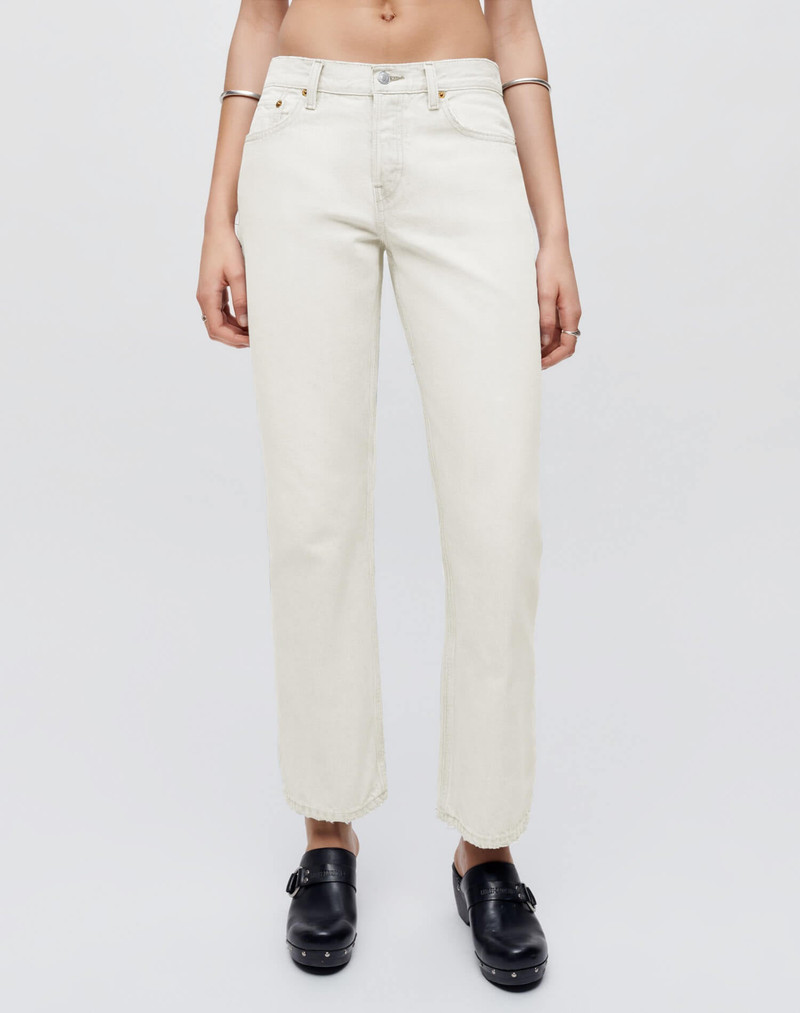 Easy Straight Crop - Vintage White 3