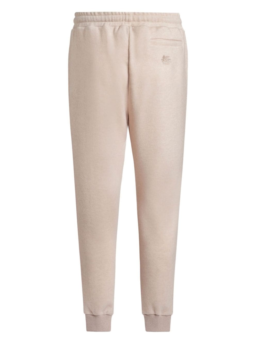 Pegaso-embroidered wool jogging trousers - 7