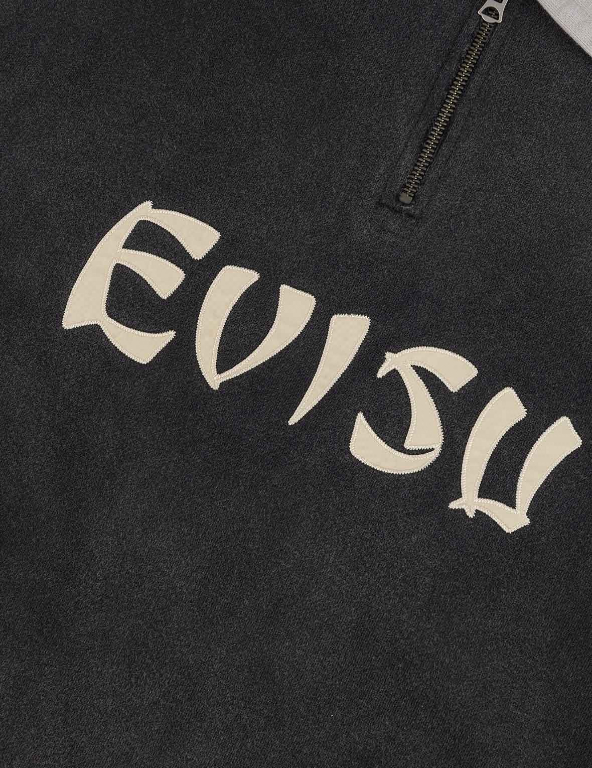 Logo Appliqué Regular Fit Half-Zip Color-Blocking Sweatshirt - 4