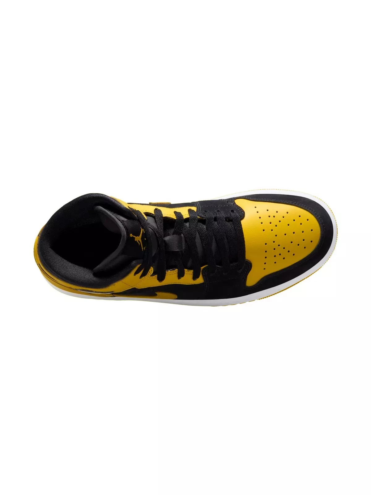 1 Mid SE "Black/Varsity Maize/White" Men's Shoe - 8