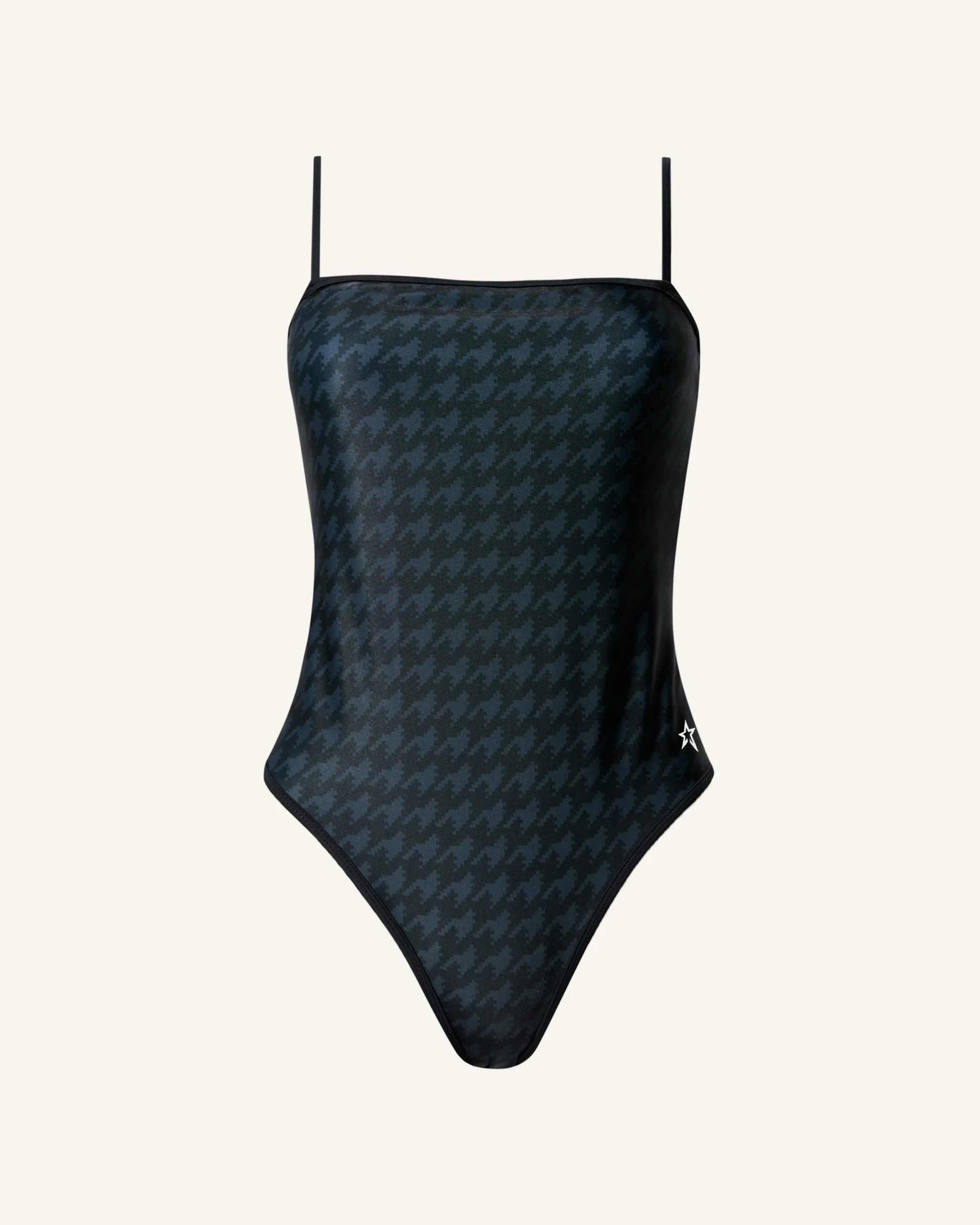Serra Houndstooth Swimsuit - 1