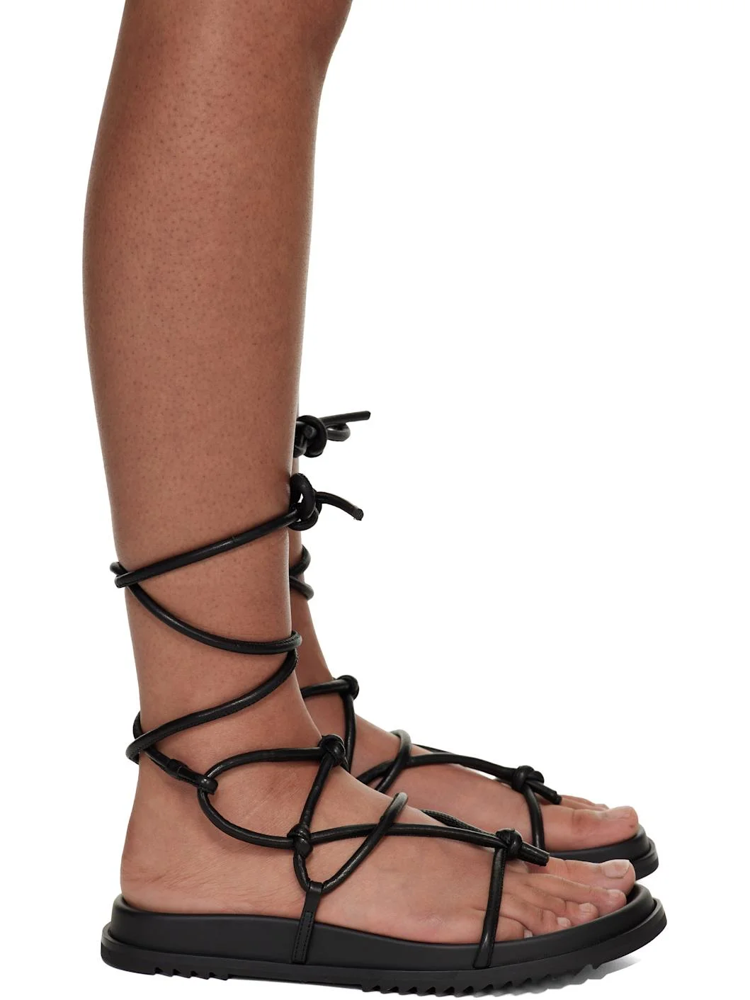Black Temple Penta Granola Sandals - 1