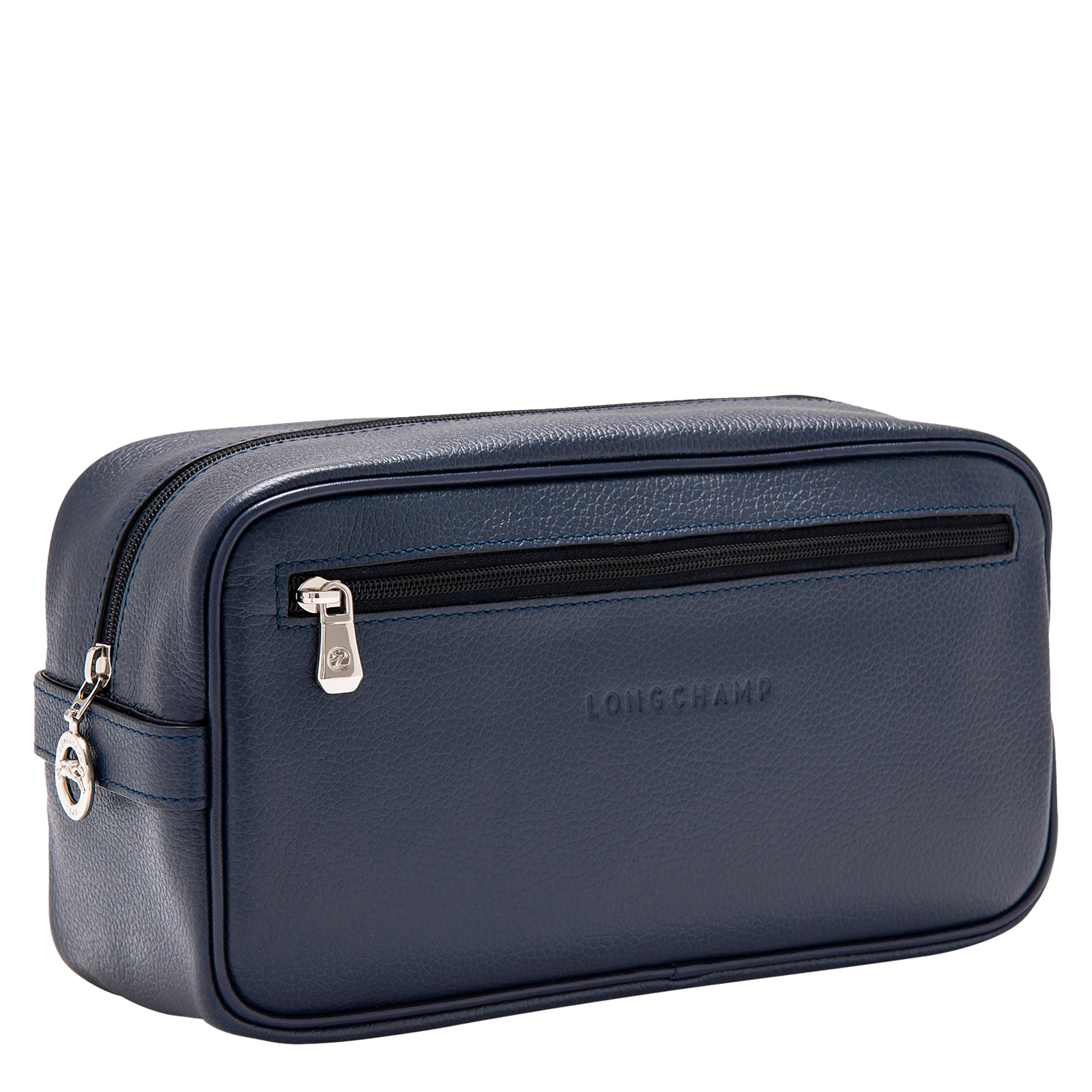 Le Foulonné Toiletry case Navy - Leather - 2