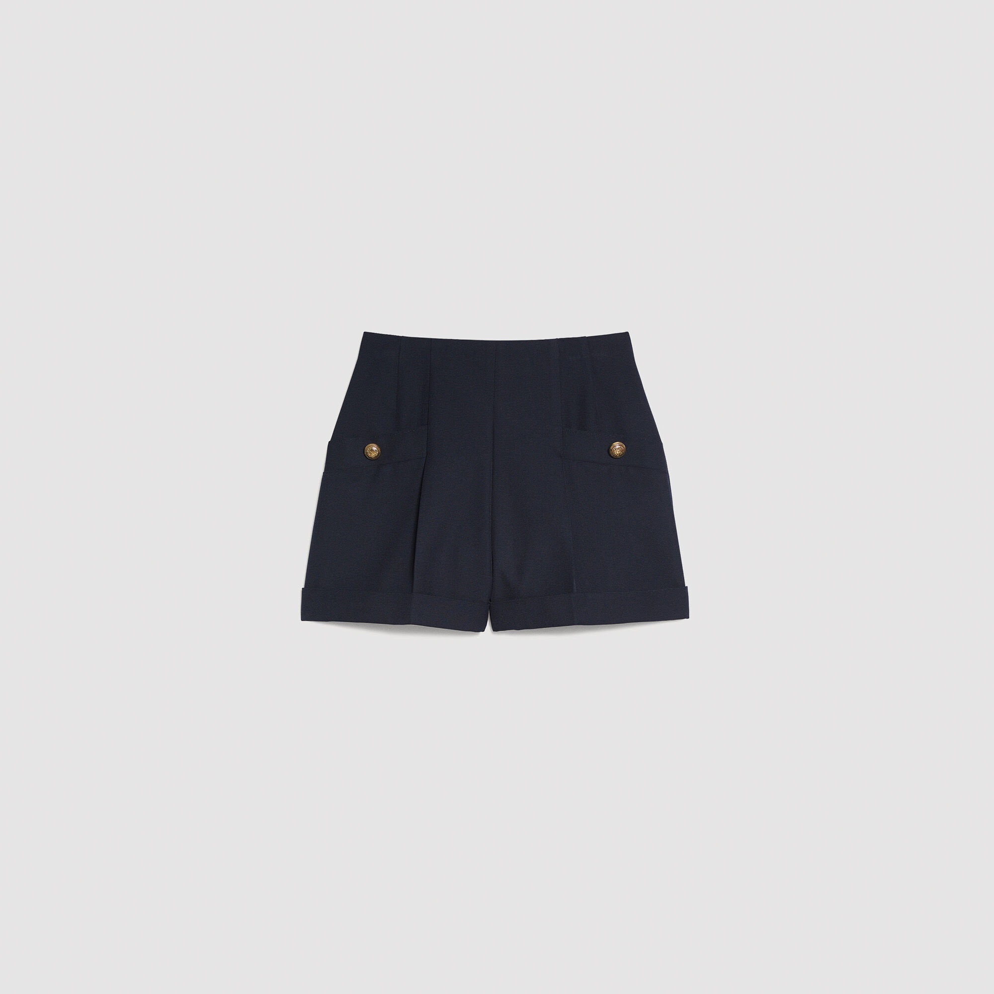 SHORTS WITH TURN-UPS - 1