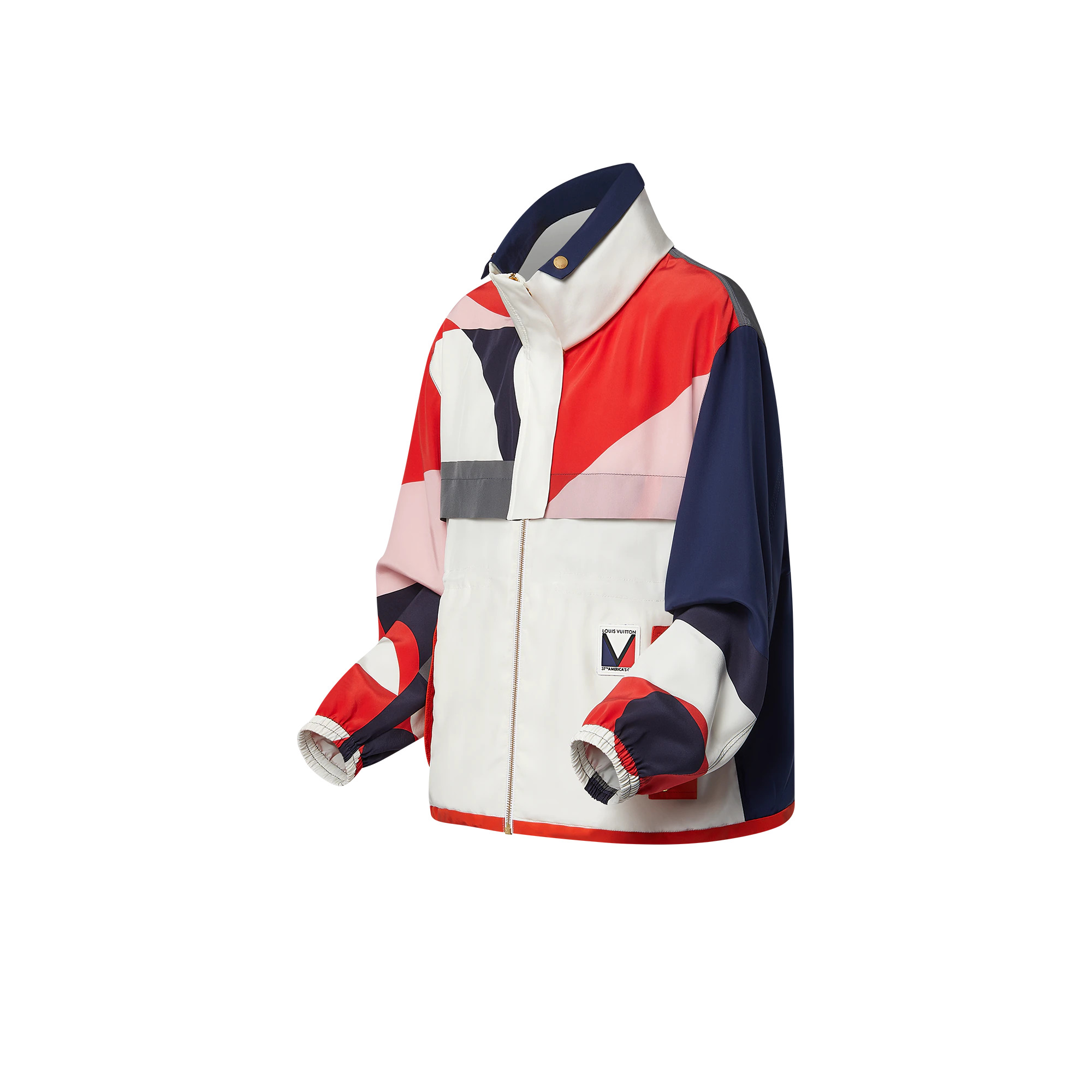 LV x AC Geometric Print Parka - 2