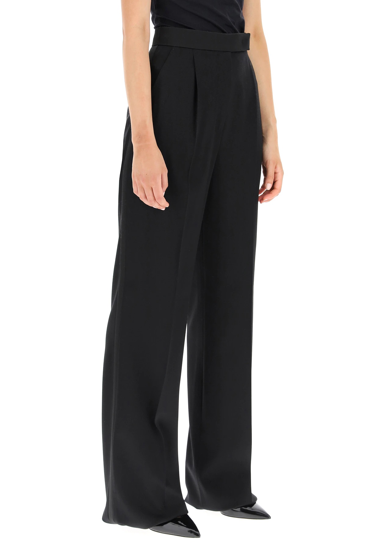 GABARDINE TUXEDO TROUSERS - 3