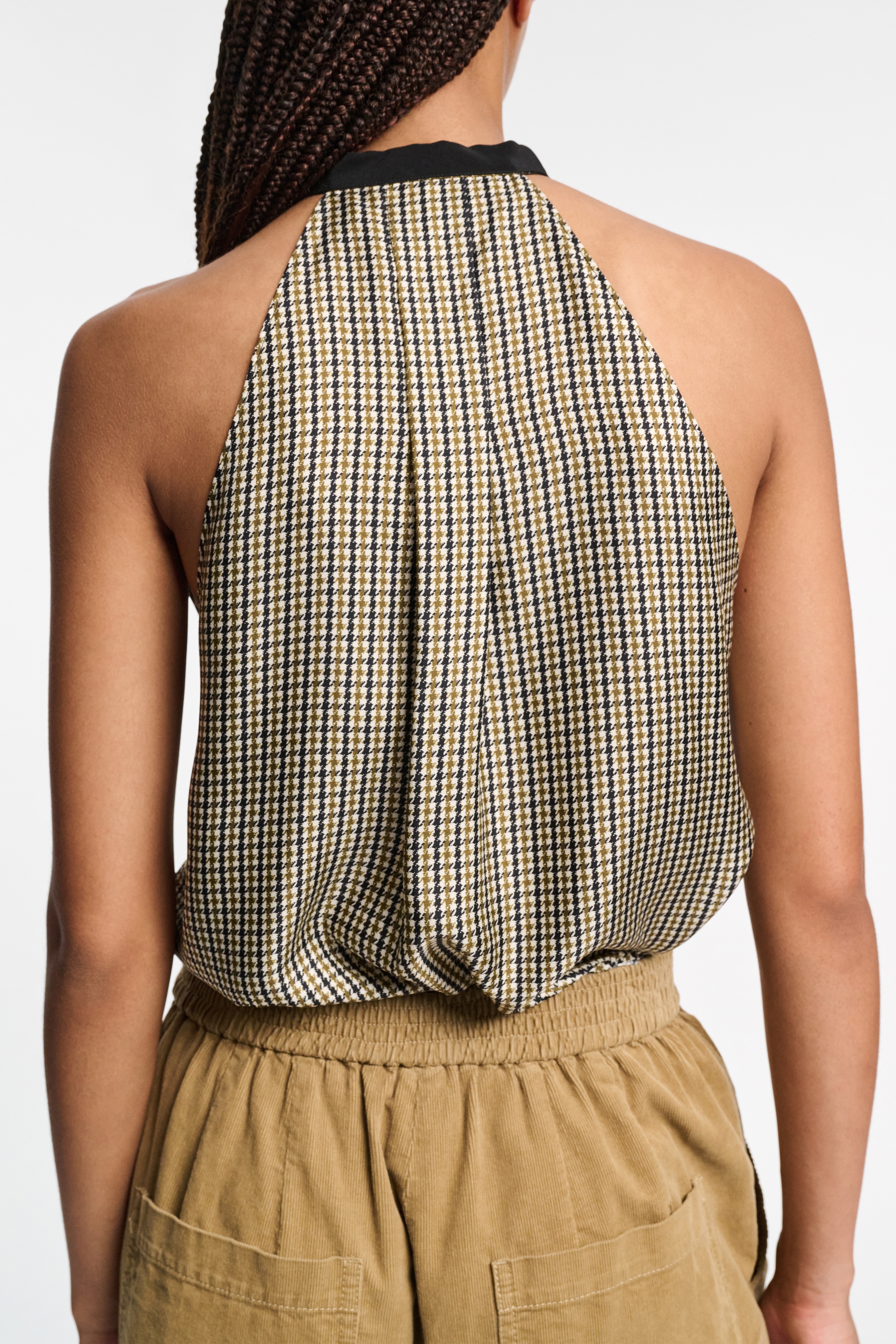 CHECKED COOLNESS blouse - 5