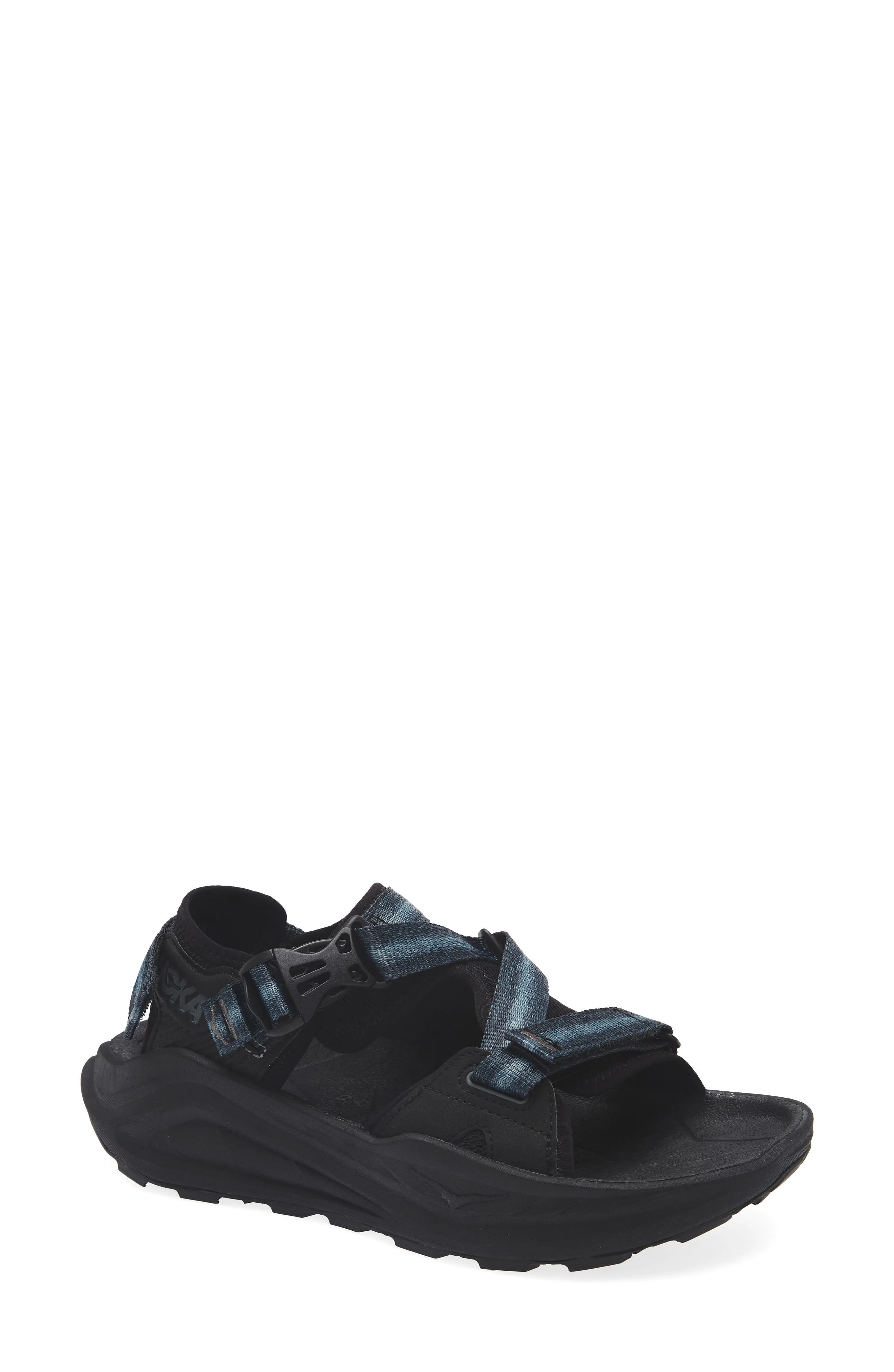 HOKA Infini Hike TC Sandal in Black /Black at Nordstrom - 1