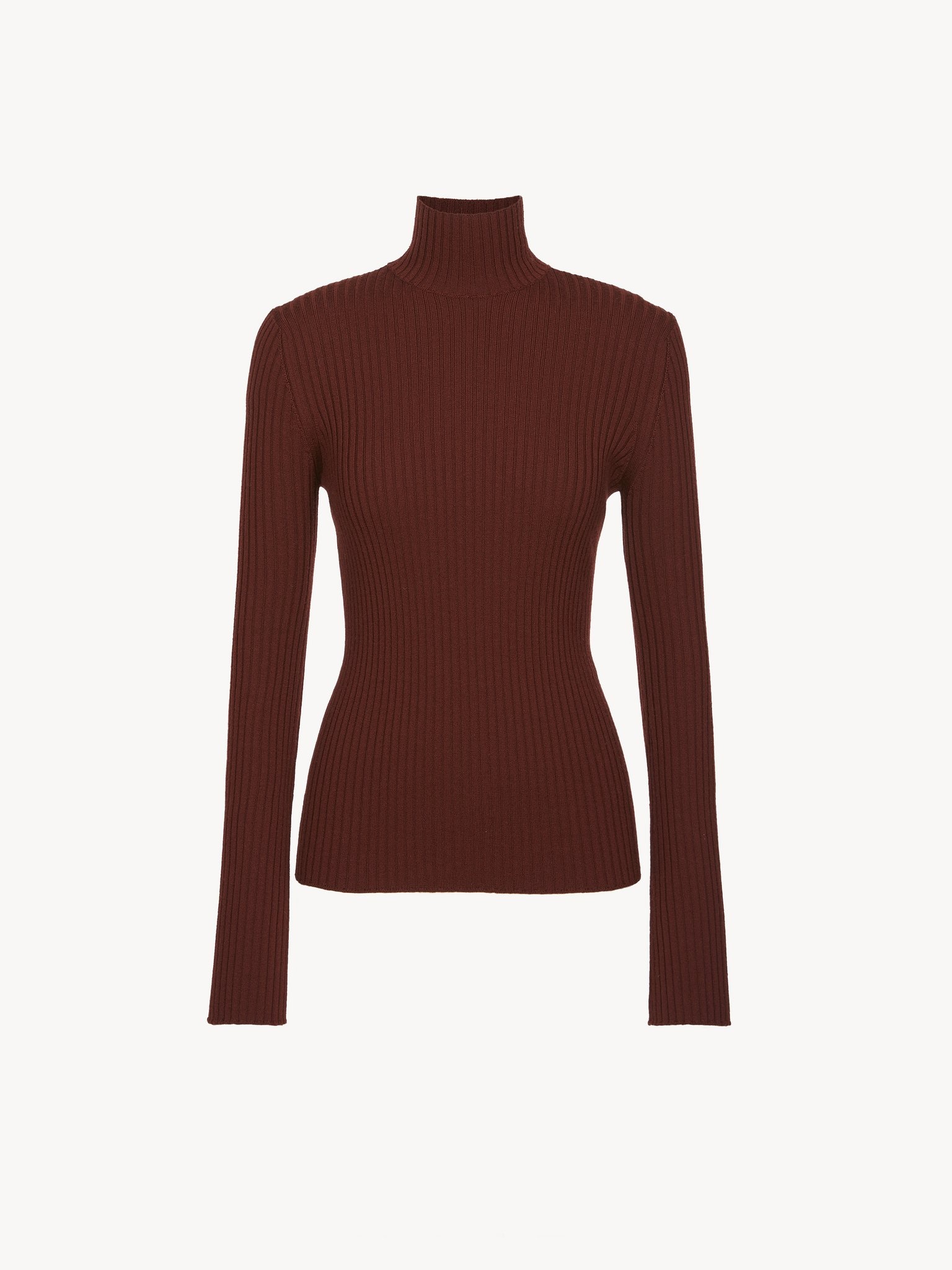 FITTED HIGH-NECK TOP - 4