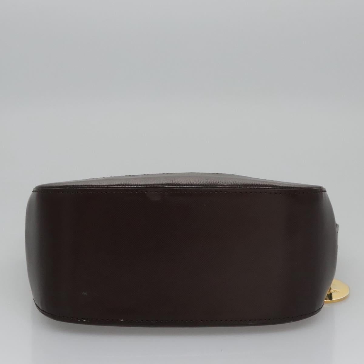 Burberry Nova Check Hand Bag Canvas Beige Brown - 6