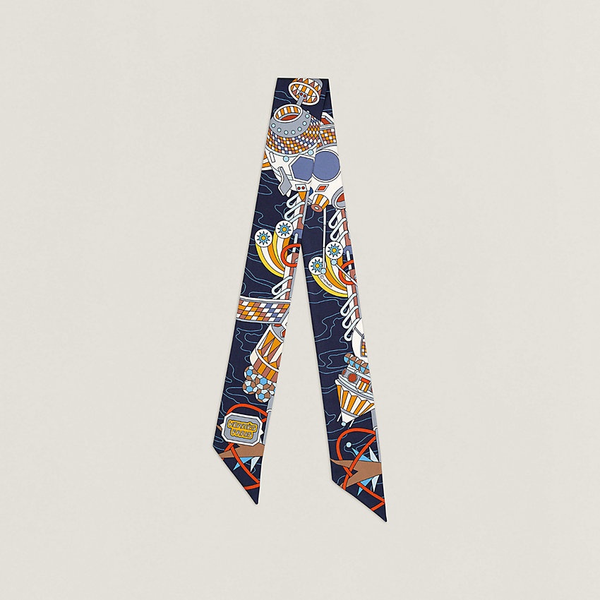 Hermès Scarf Odyssey twilly - 2