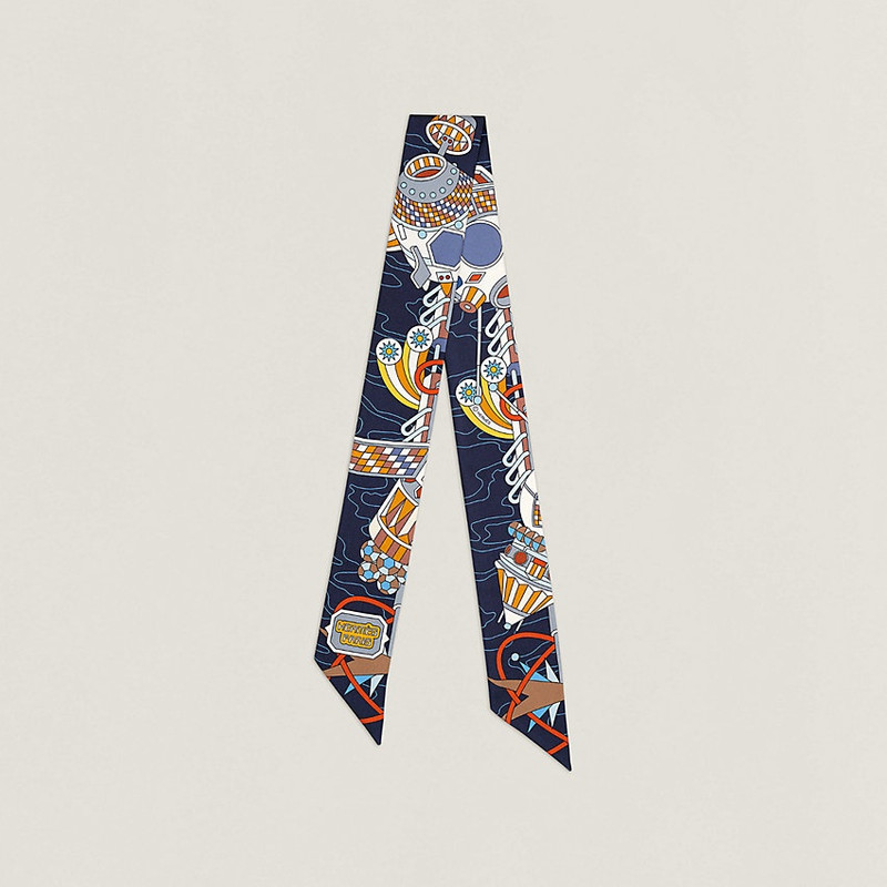 Hermès Hermès Scarf Odyssey twilly outlook