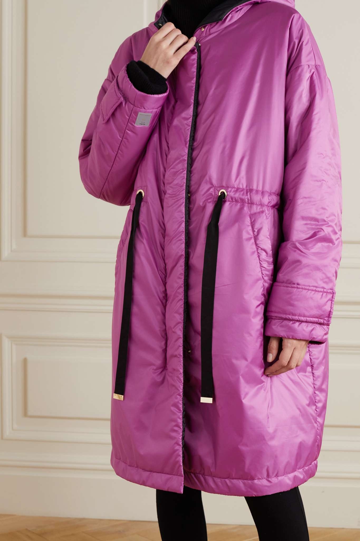 Cube hooded padded shell parka - 3