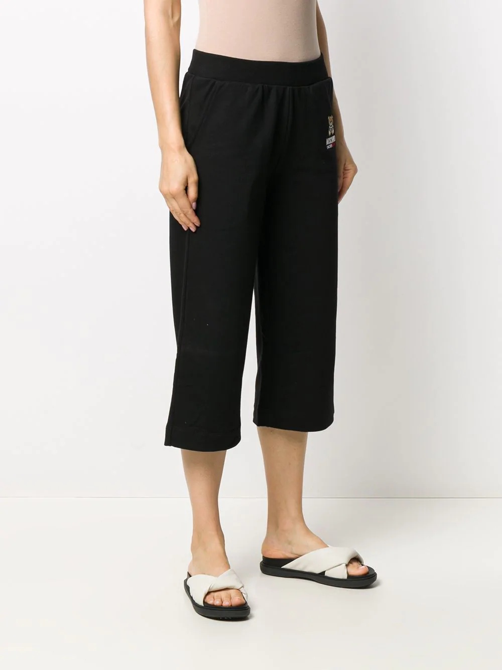 Teddy cropped track pants - 3