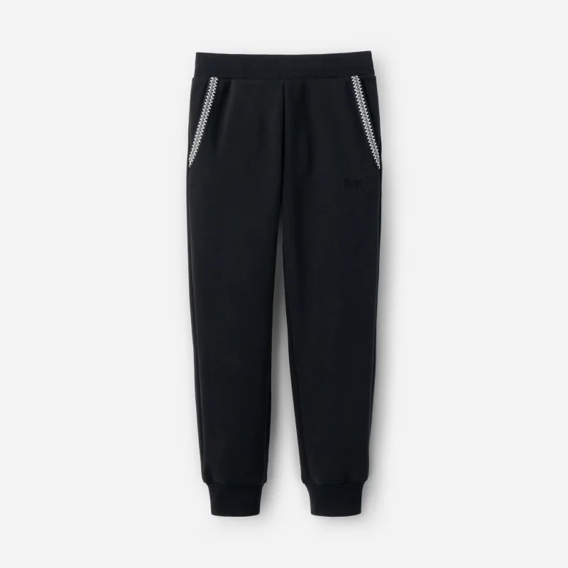 ® Men's Tasman Jogger Cotton Blend/Recycled Materials Bottoms in Tar - 1