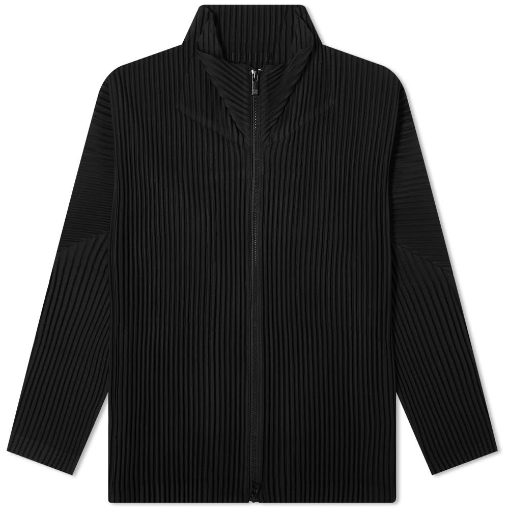 Homme Plissé Issey Miyake Pleated Zip Jacket - 1