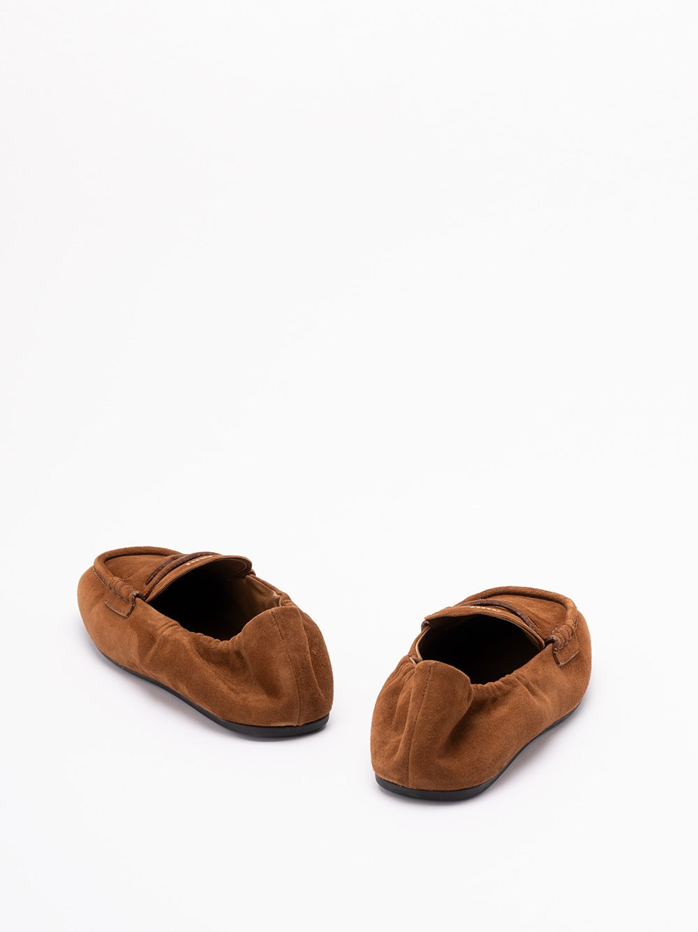Ruches Nappa Leather Loafers - 3