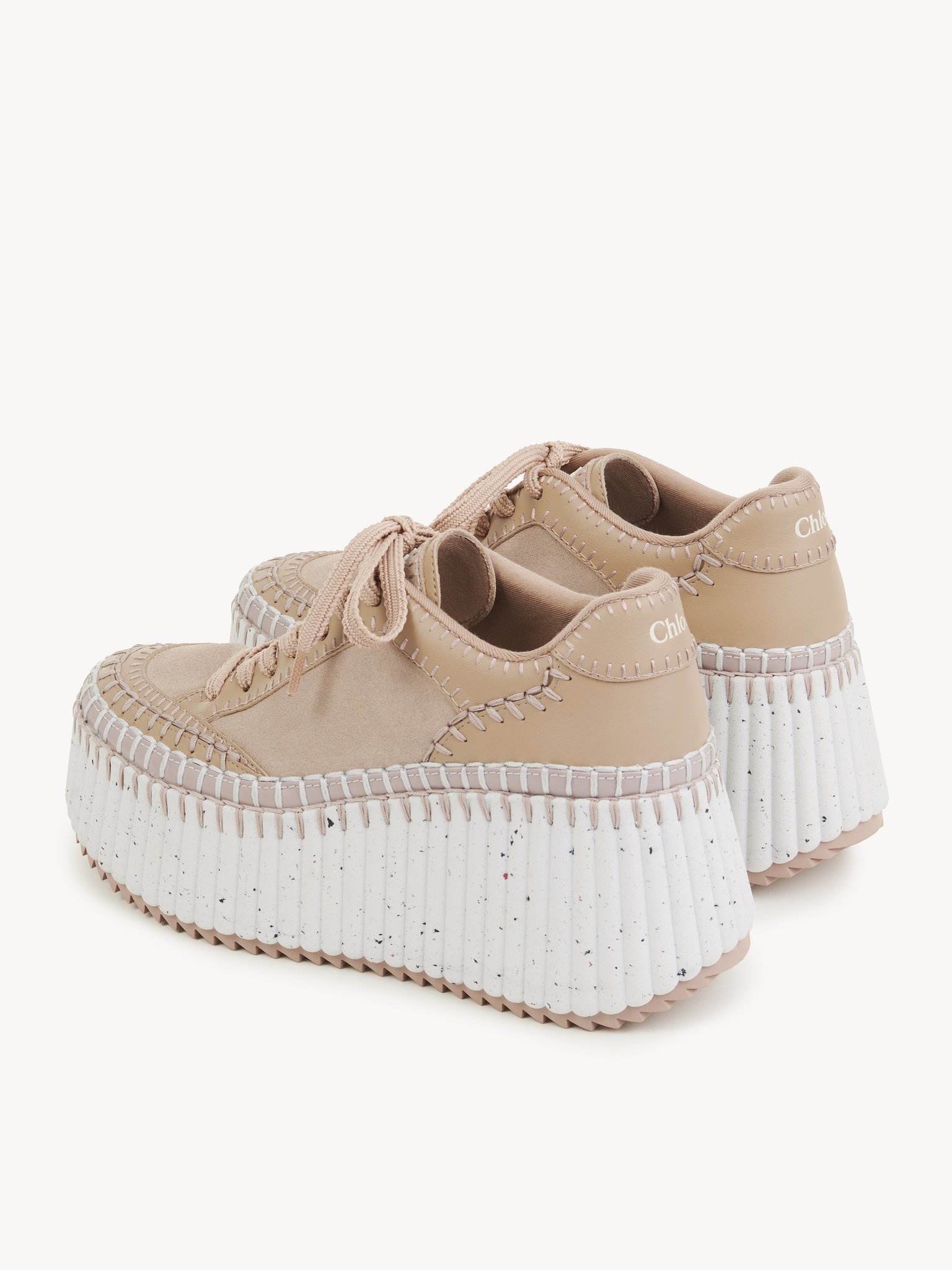 【CHLOE】NAMA WEDGE SNEAKERS●CHC24U02IBD26Z Chloé Nama Wedge Sneaker | Chloé US