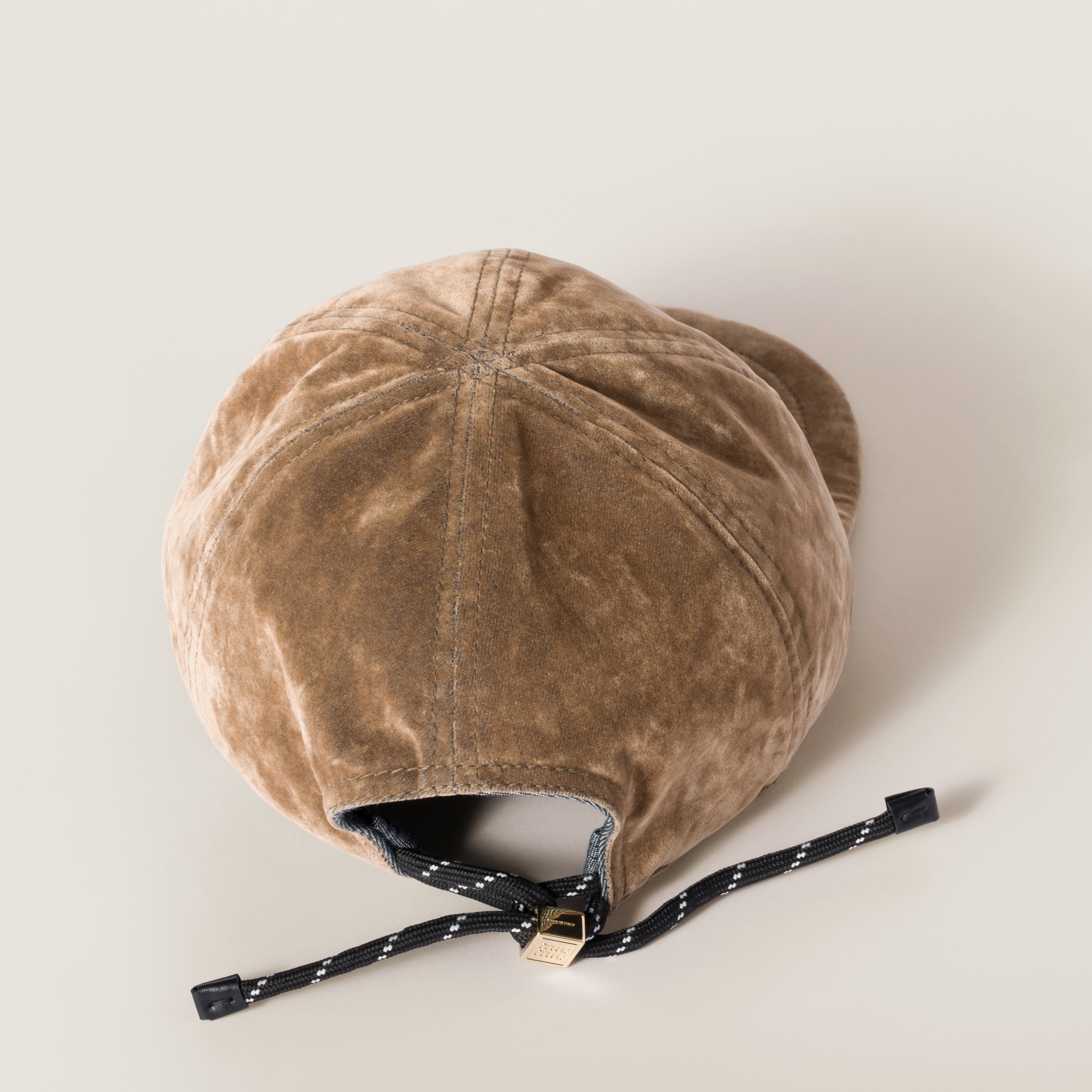 Velvet baseball cap - 2