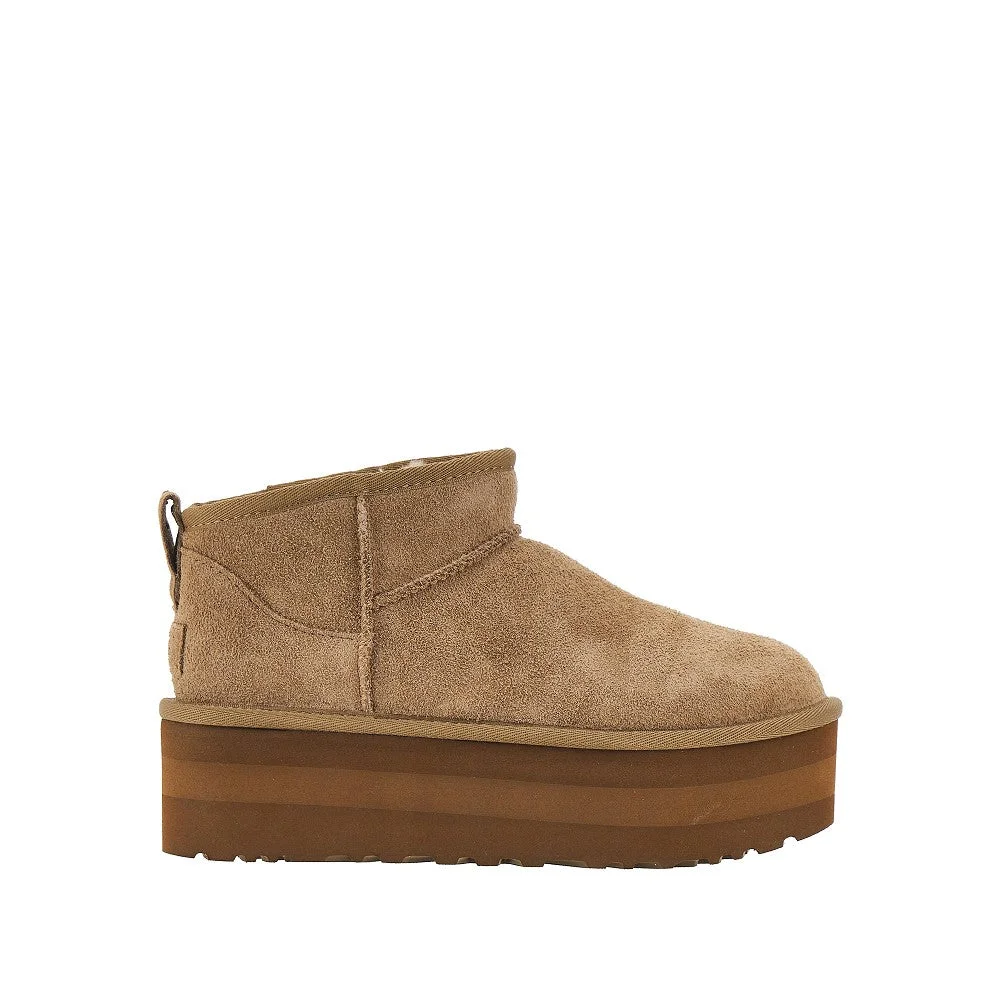 CLASSIC ULTRA MINI PLATFORM ANKLE BOOTS - 1