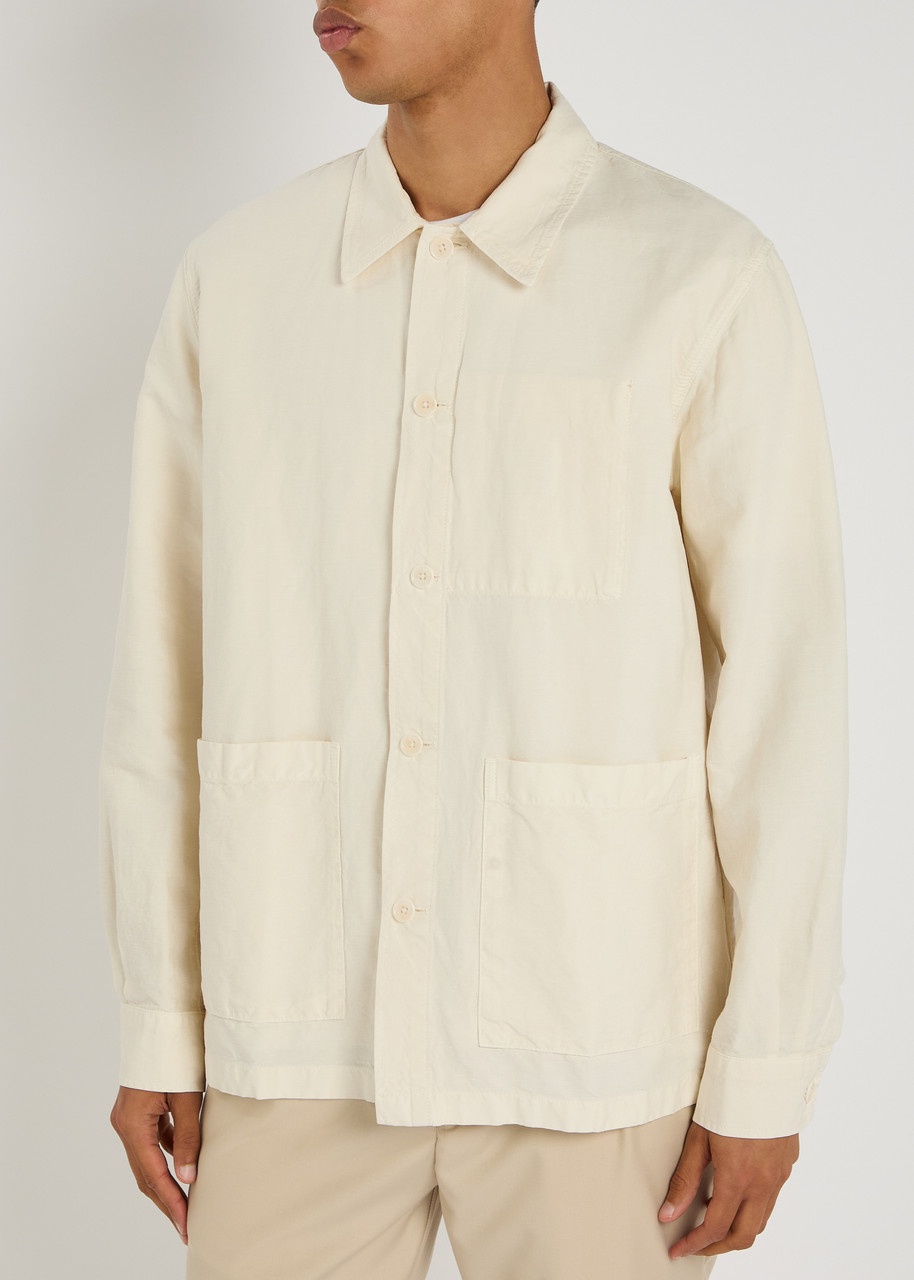 Norse Projects Julian Cotton-blend Overshirt Jacket - 2