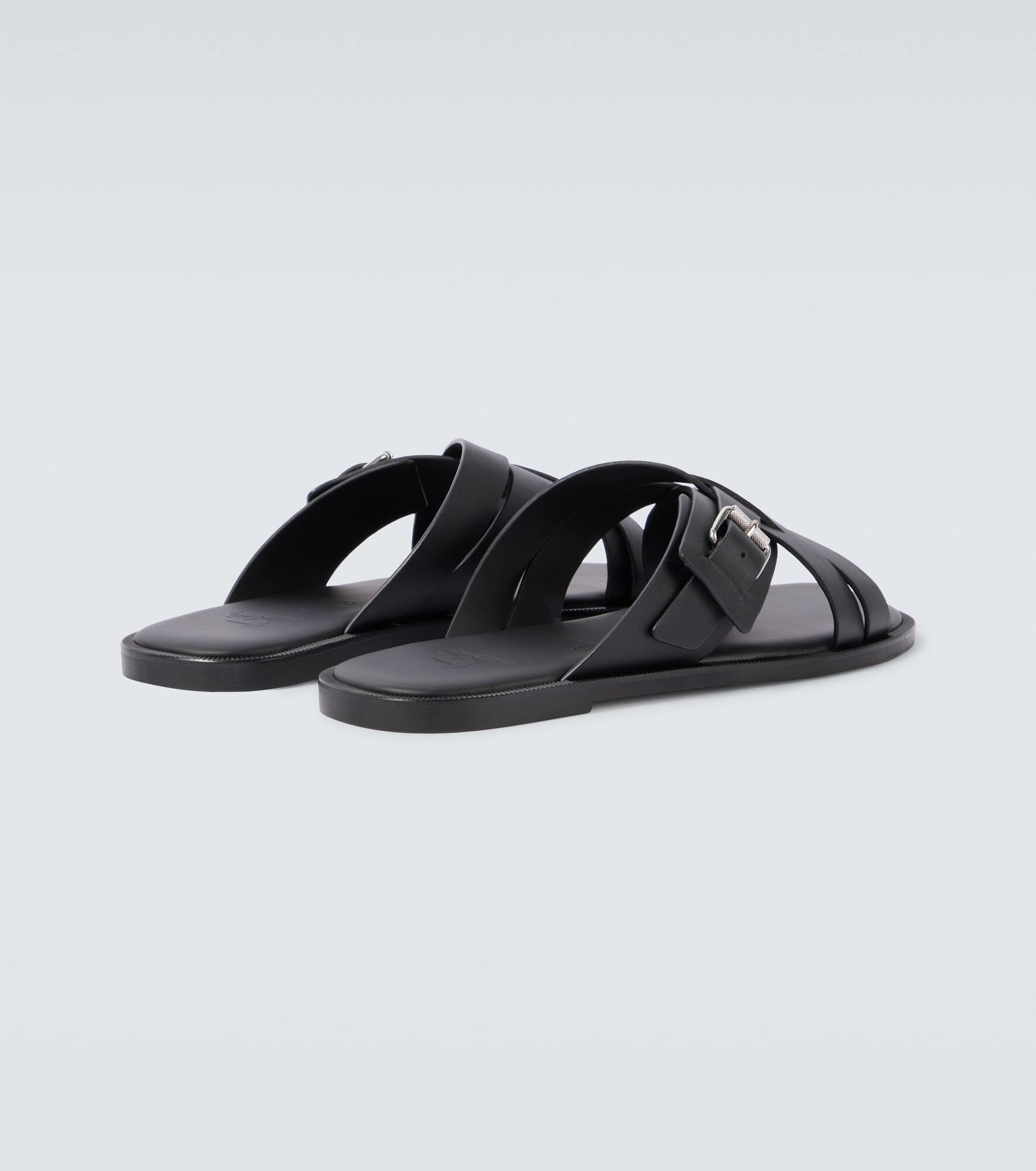 Emircross leather sandals - 6
