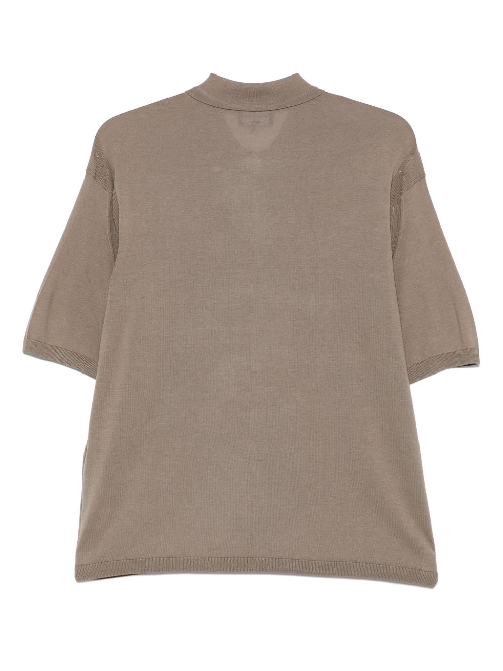 fine-knit polo shirt - 2