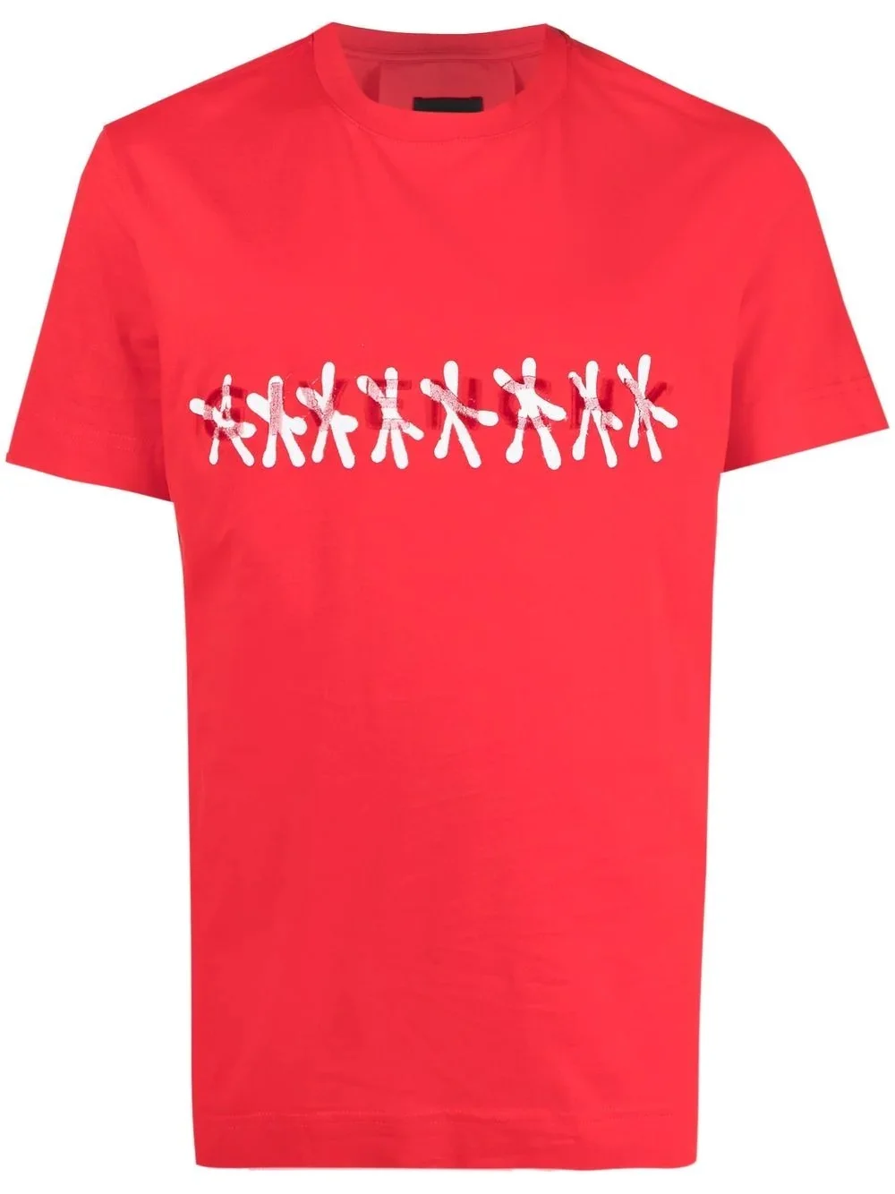 x Chito tufted logo T-shirt - 1