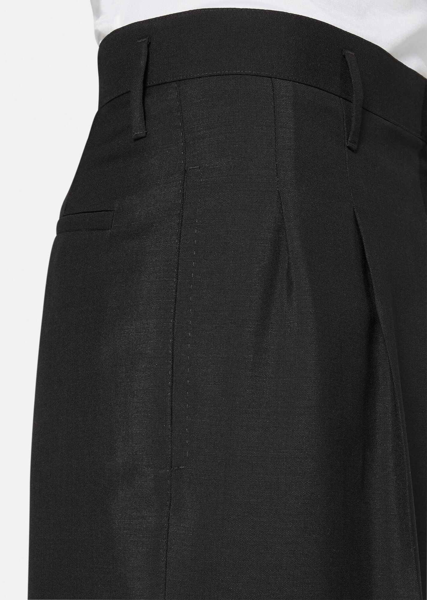 Mohair and Wool Shorts - 5