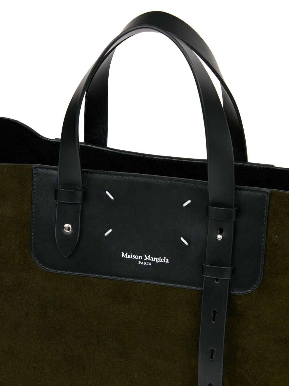 suede tote bag - 5