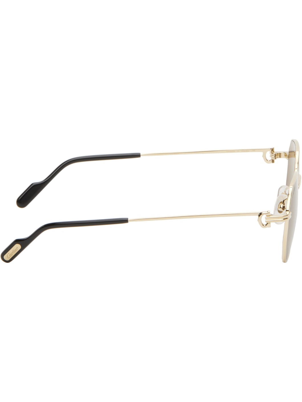 Gold 'Première de Cartier' Sunglasses - 2