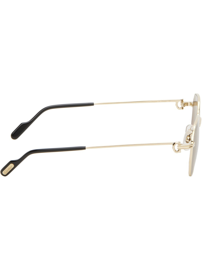 Cartier Gold 'Première de Cartier' Sunglasses outlook