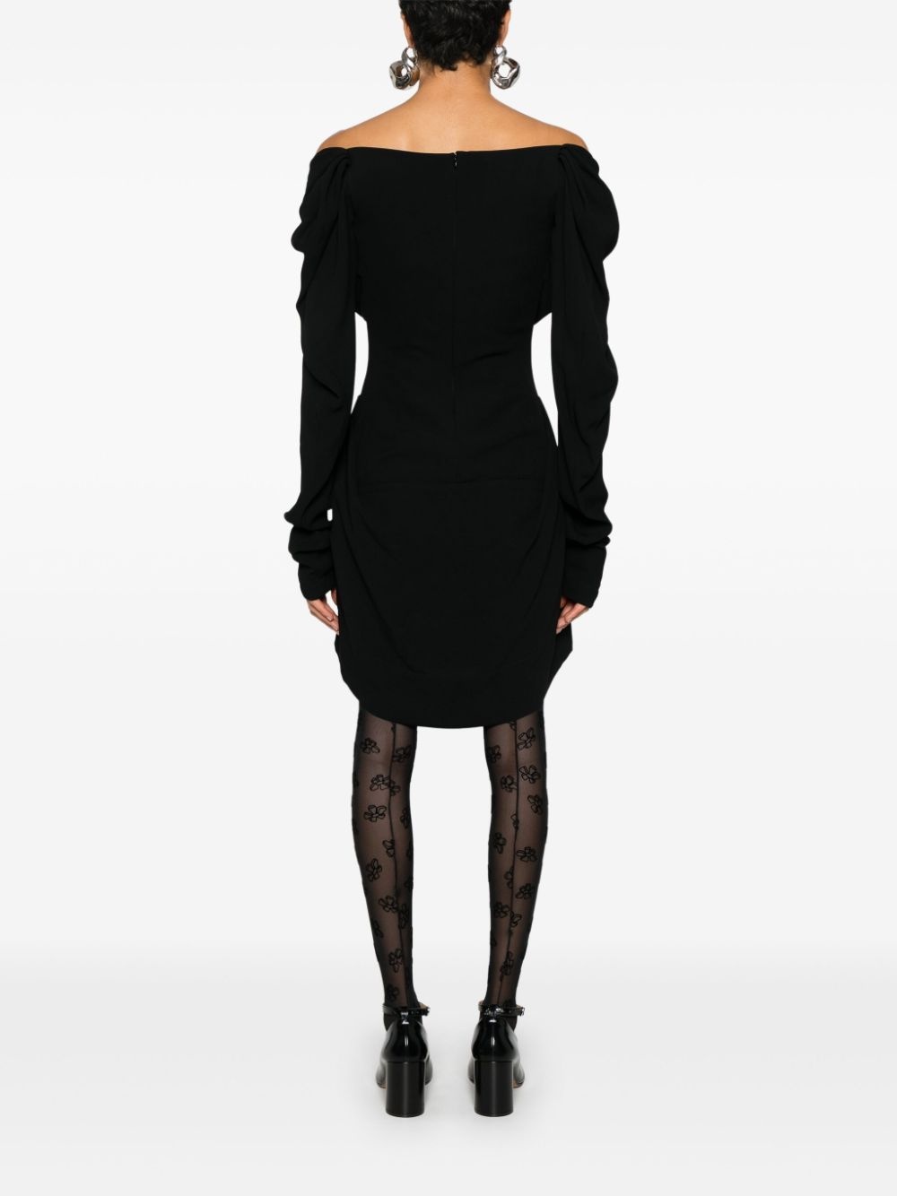 Iwona corset-style minidress - 8