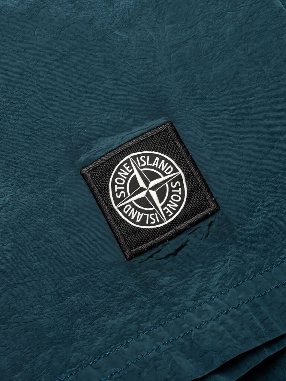 logo-patch deck shorts - 2
