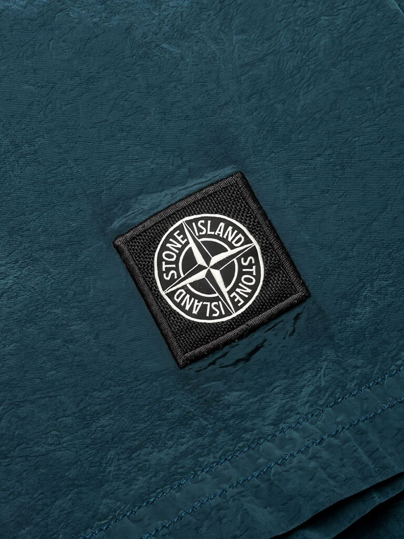 Stone Island logo-patch deck shorts outlook